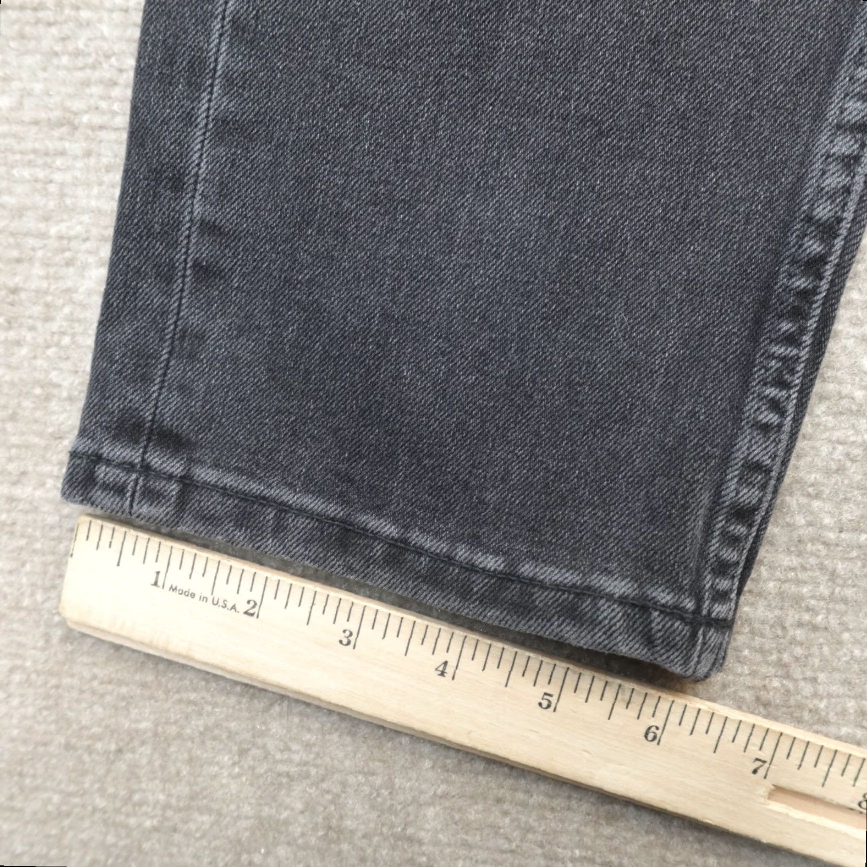 Everlane VINTAGE Everlane Jeans 30 x 28 Black Slim Denim Cotton Blend Belt Loops Regular Men Straight 30x28 Slimming - Jeans - Mens Size US 30 / EU 46 - 4 Thumbnail