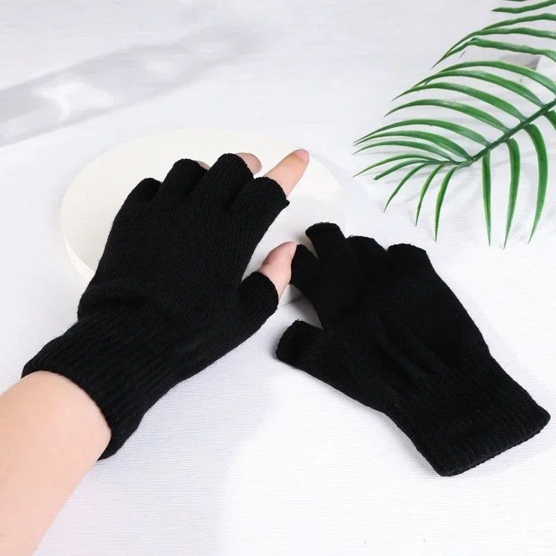 Other Half Finger Fingerless Gloves🧤 Size ONE SIZE - 1 Thumbnail