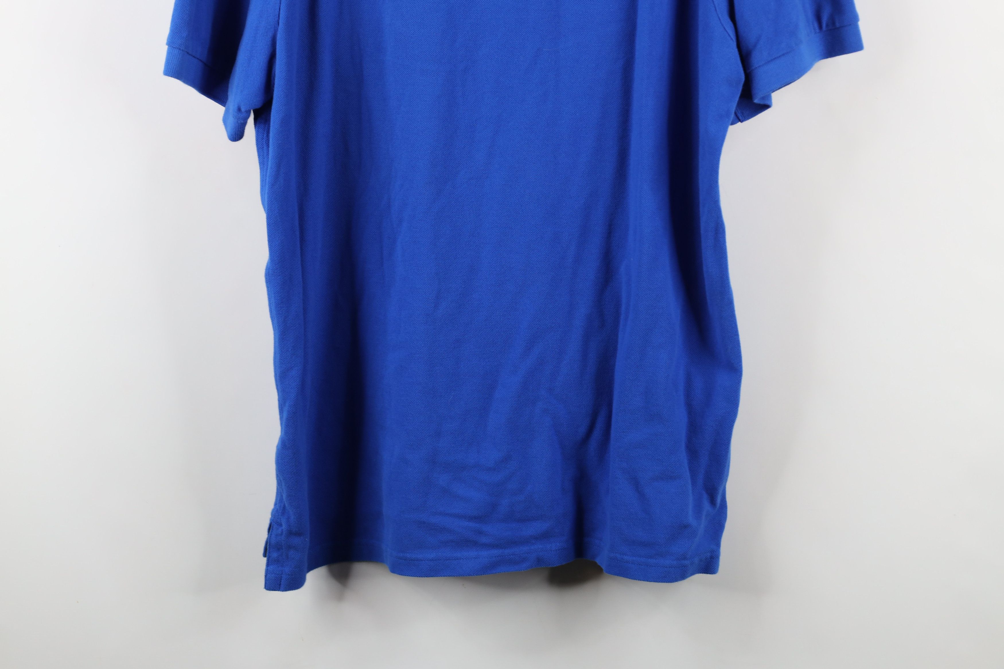 Nike × Vintage Vintage Nike Sportswear Max 90 Collared Golf Polo Shirt Blue Size US XL / EU 56 / 4 - 15 Thumbnail