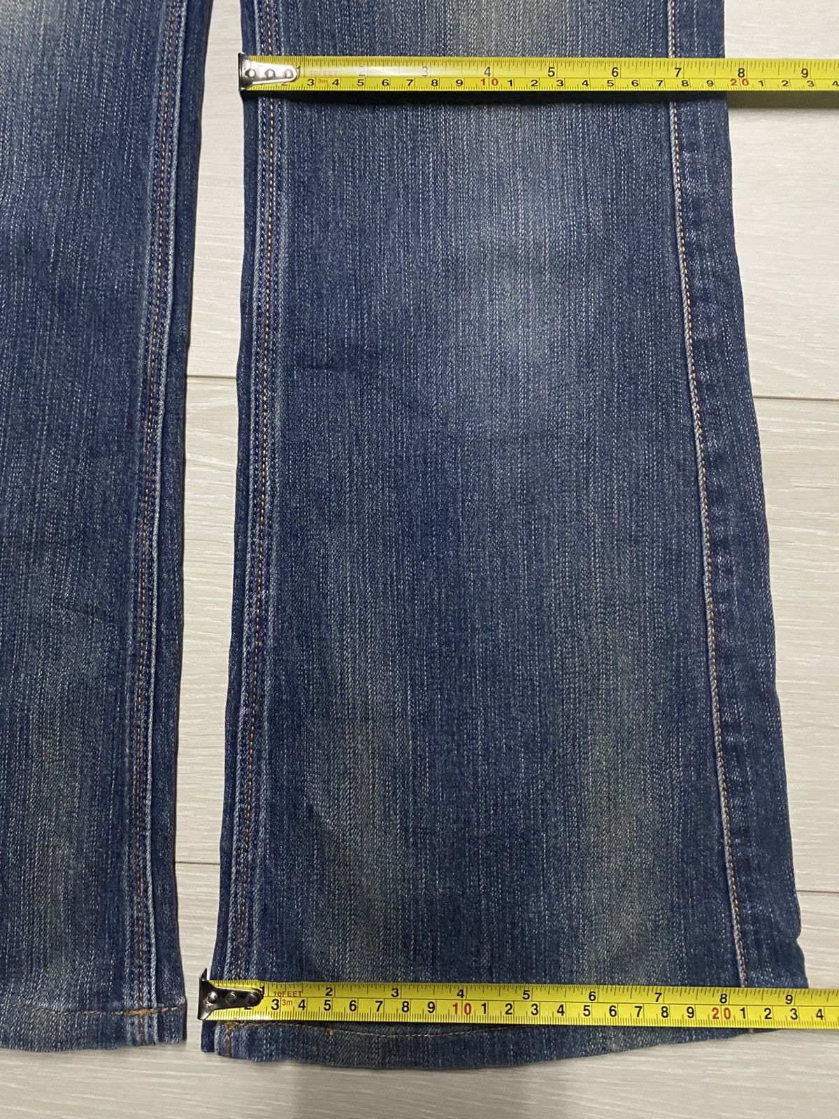 Japanese Brand Vintage Japanese Brand Brappers Faded Wash Flare Jeans Size US 30 / EU 46 - 14 Thumbnail