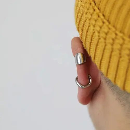 Designer Retro punk earrings Size ONE SIZE - 2 Thumbnail
