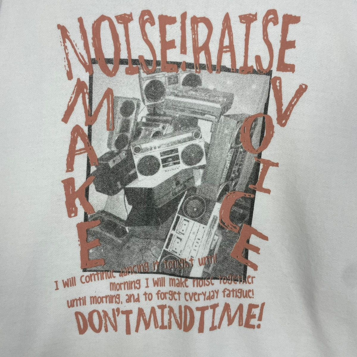 Other Vintage Japanese Streetwear Sweatshirt Noise Raise Movem Size US M / EU 48-50 / 2 - 8 Thumbnail