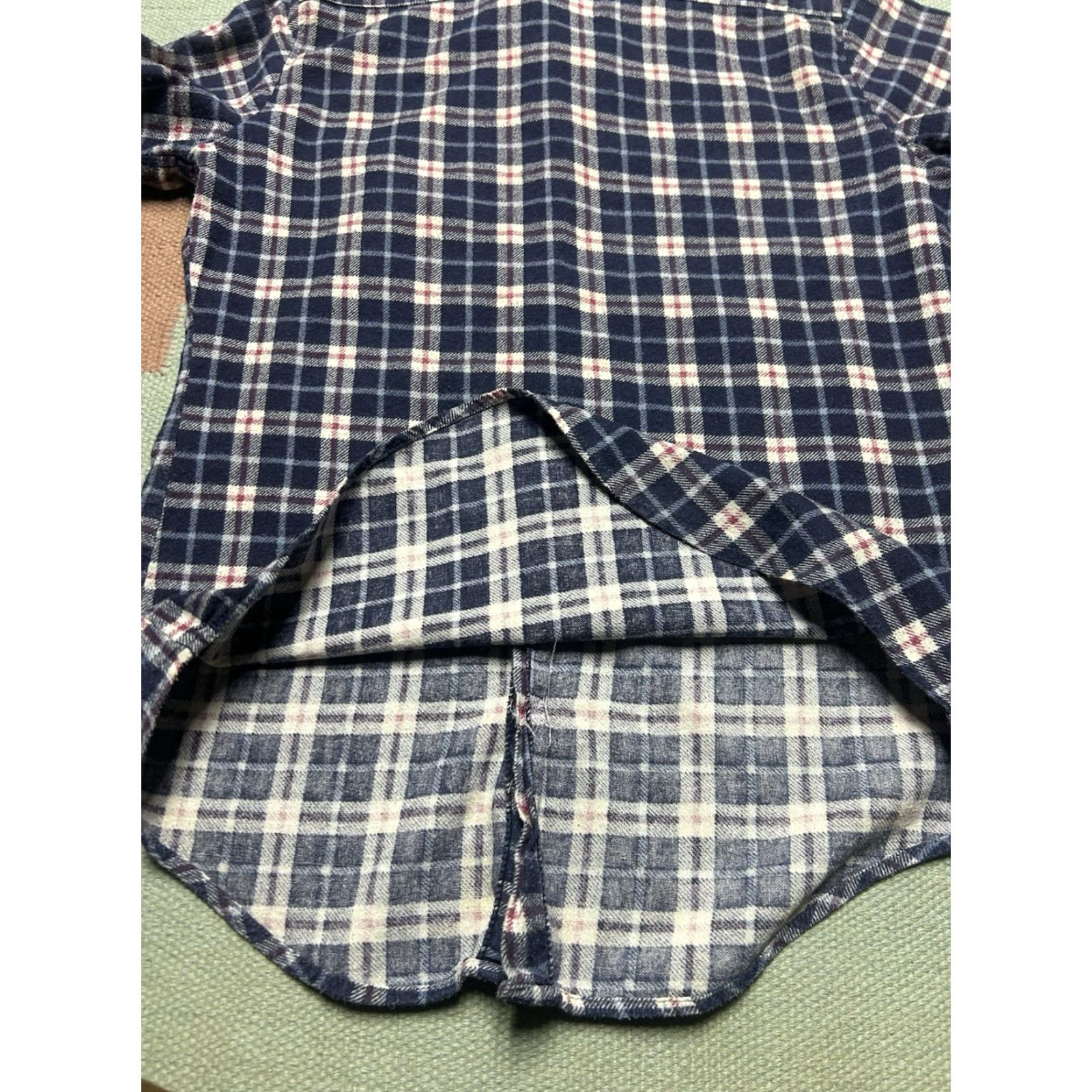 Vintage VINTAGE 70s printed flannel shirt brushed cotton JCPenney plaid Boys size 18 Size US XXL / EU 58 / 5 - 6 Thumbnail