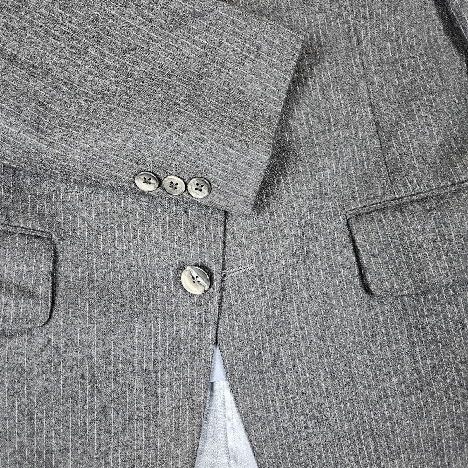 Givenchy × Vintage VTG Givenchy Gentleman Paris Suit Jacket Size 38R - 6 Thumbnail