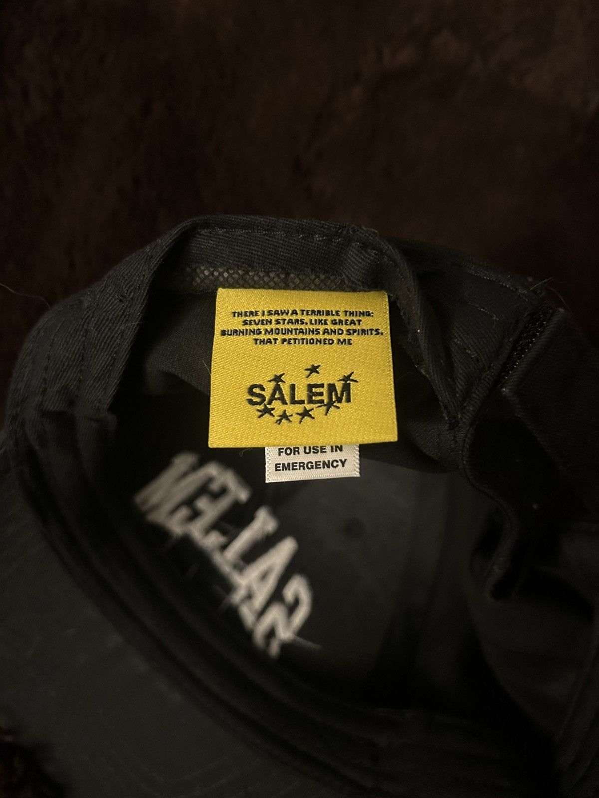 S4LEM Salem Flag Hat Black Size ONE SIZE - 2 Thumbnail