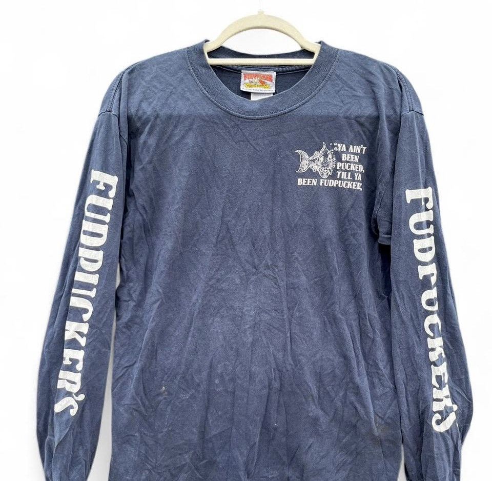 Vintage Vintage Fudpucker’s Destin Florida Long Sleeve Shirt L Size US L / EU 52-54 / 3 - 2 Thumbnail