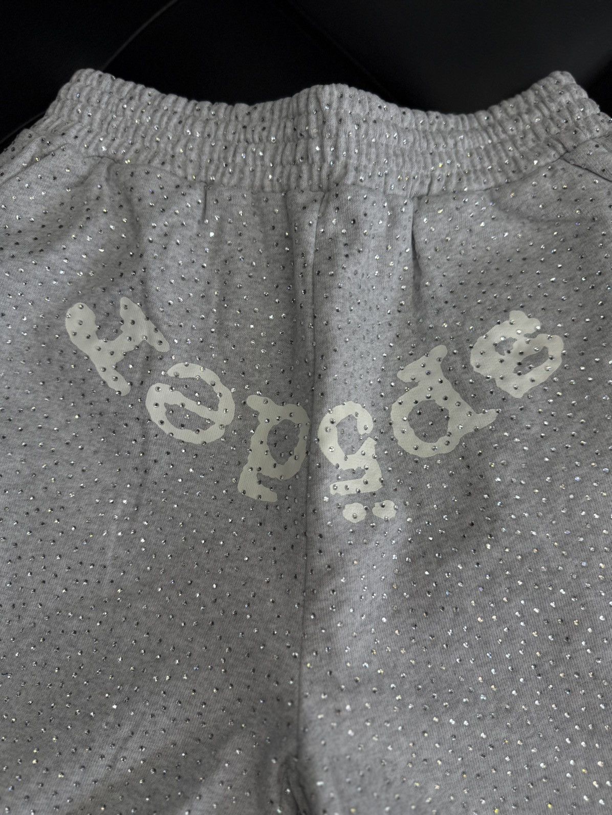 Sp5der Sp5der VVS Rhinestone Cotton Shorts Size (Small) NEW Size US 29 - 3 Thumbnail
