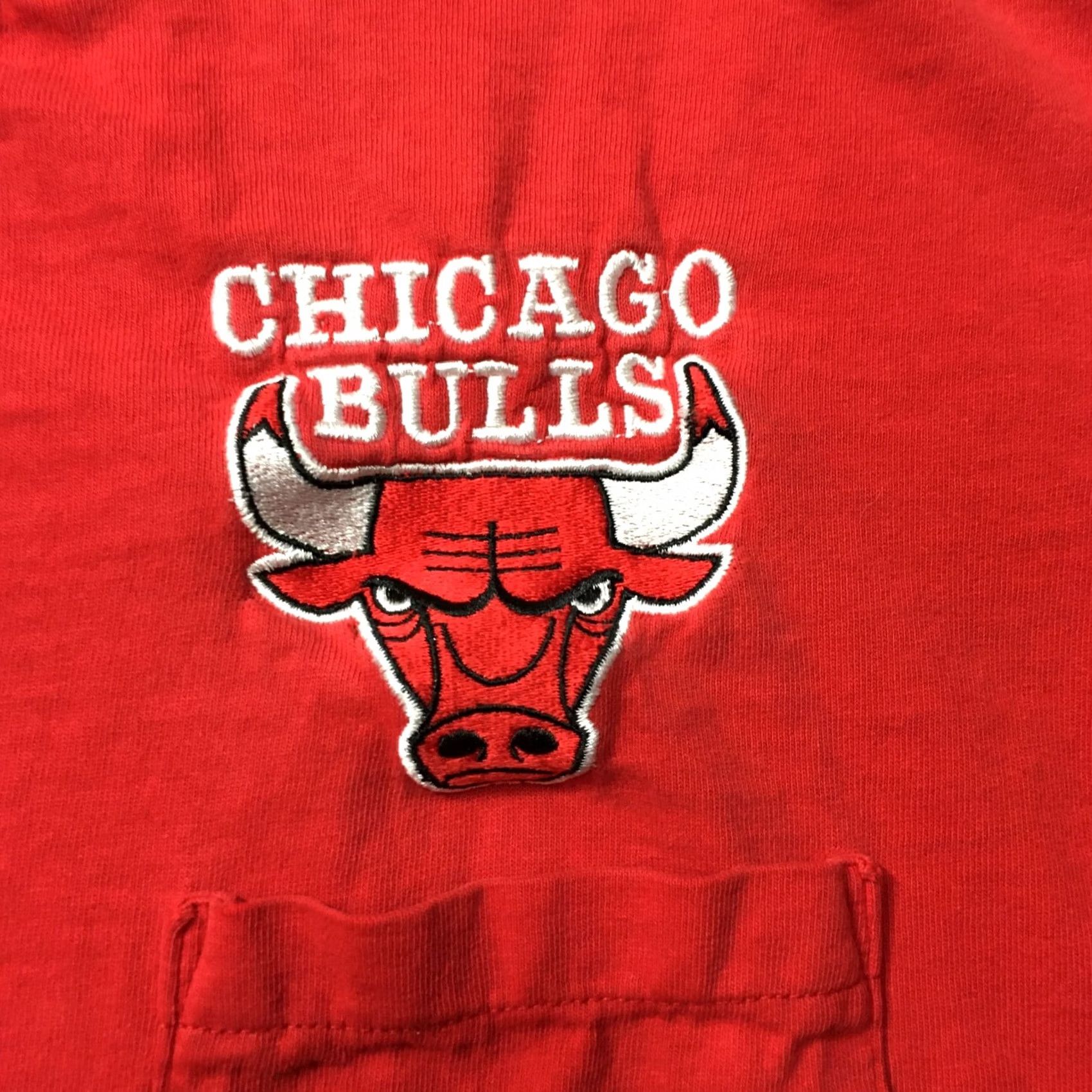 Logo Athletic VINTAGE Logo Athletic Shirt Mens XL Red Y2K Chicago Bulls NBA Pocket Size embroid Size US XL / EU 56 / 4 - 3 Thumbnail