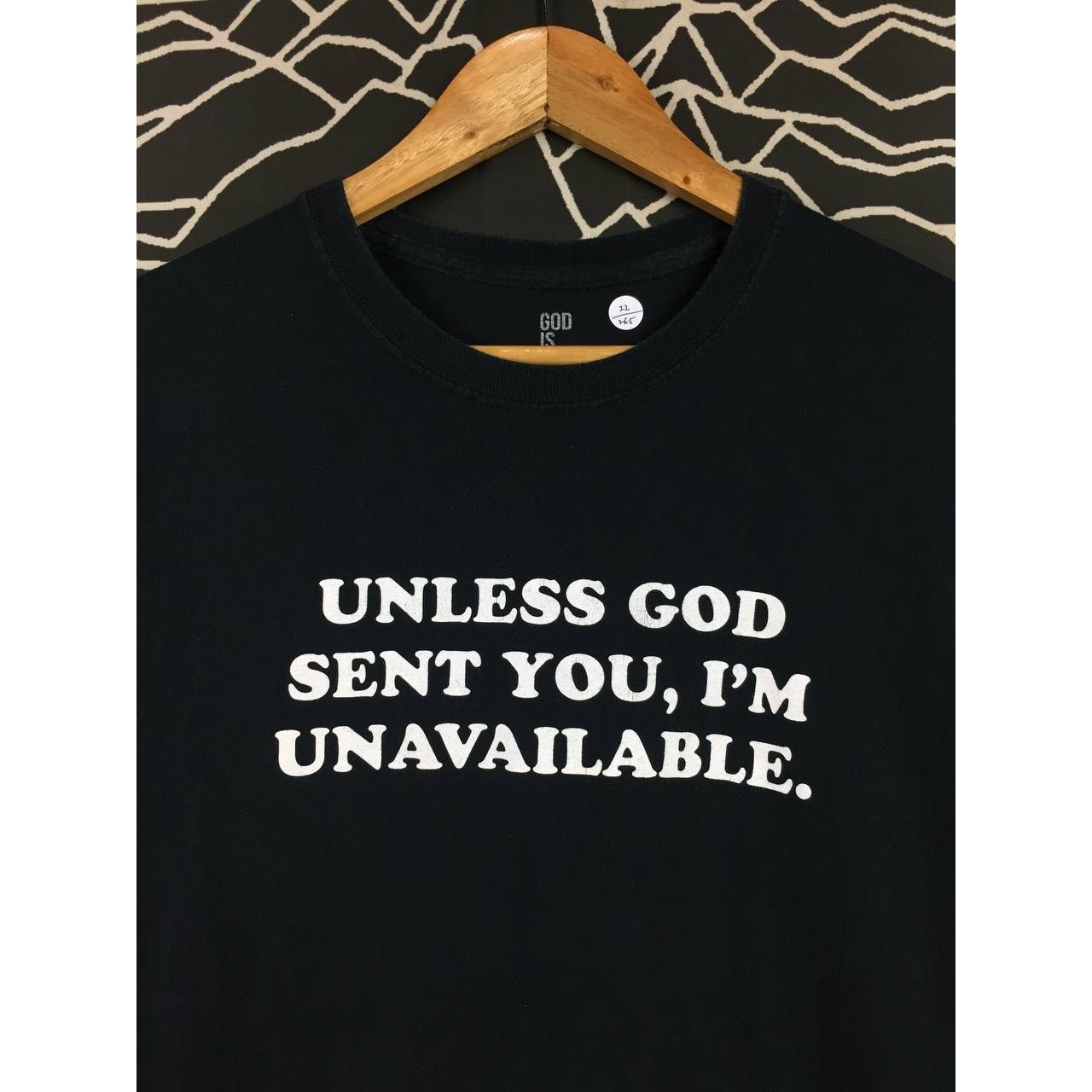 Other God Is Dope Unless God Sent You I'm Unavailable Humor Tee Size US L / EU 52-54 / 3 - 3 Thumbnail