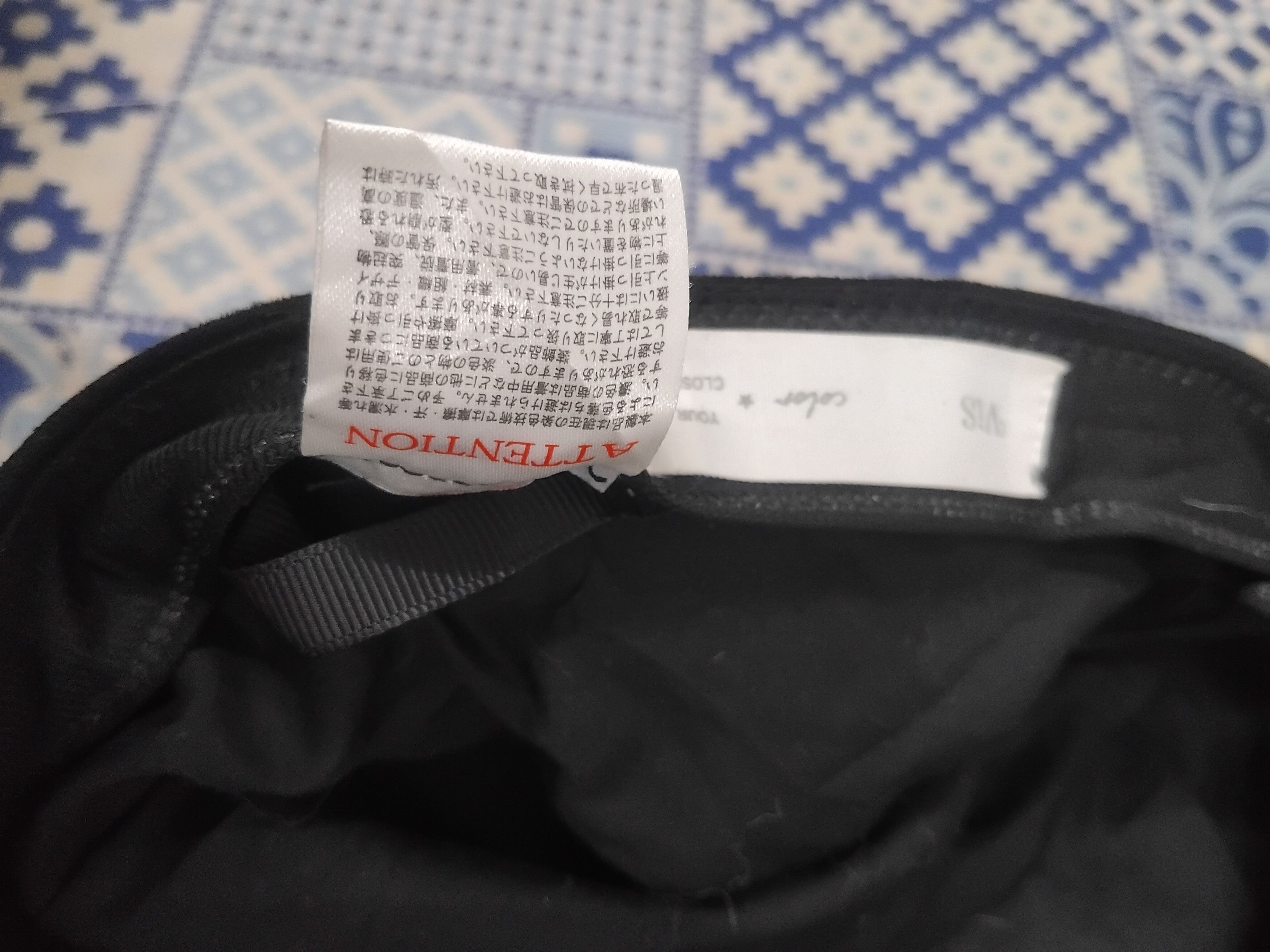 Japanese Brand Vi's black colour captain hat Size 38 - 3 Thumbnail