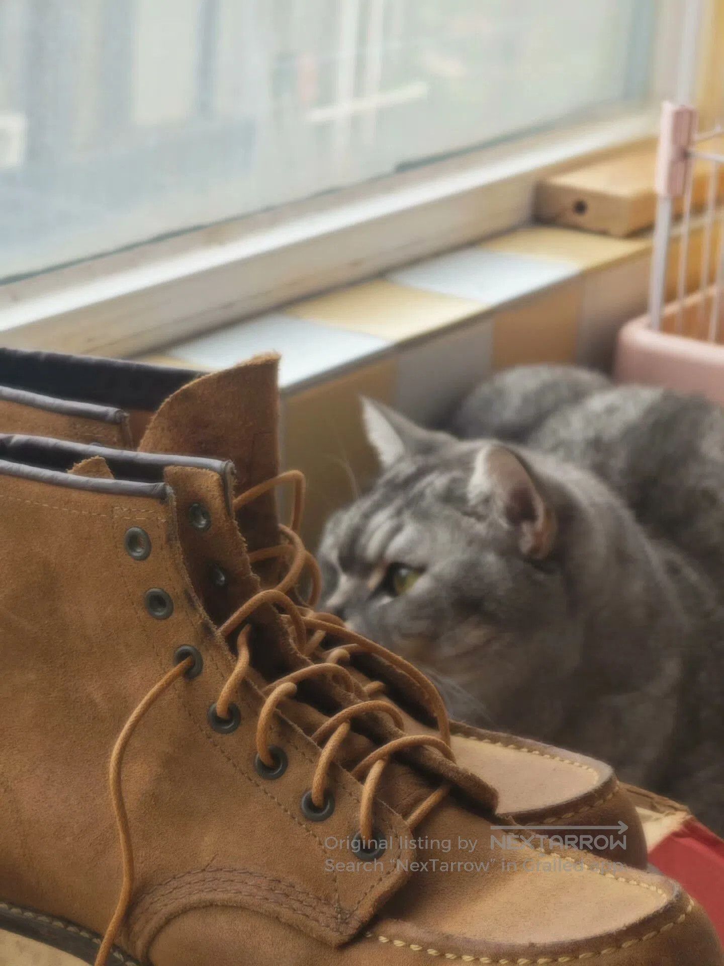 Red Wing Redwing 8861 Suede Boots. Size US 9 / EU 42 - 4 Thumbnail