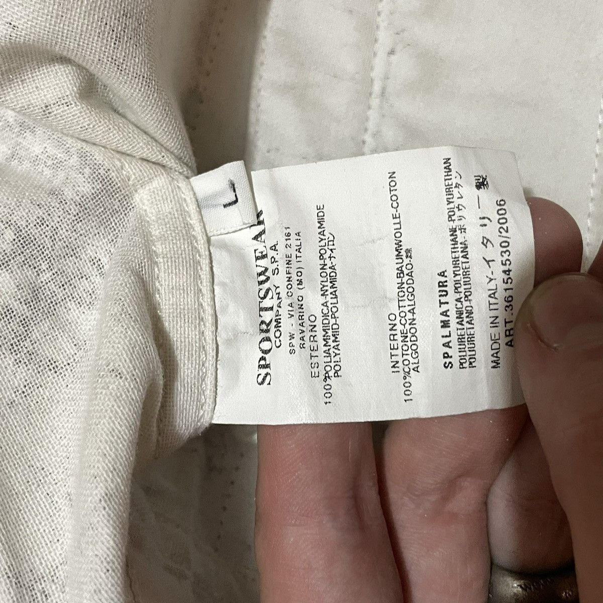 Stone Island Vintage stone island 2001 monofilament dual layer jacket Size US L / EU 52-54 / 3 - 12 Thumbnail