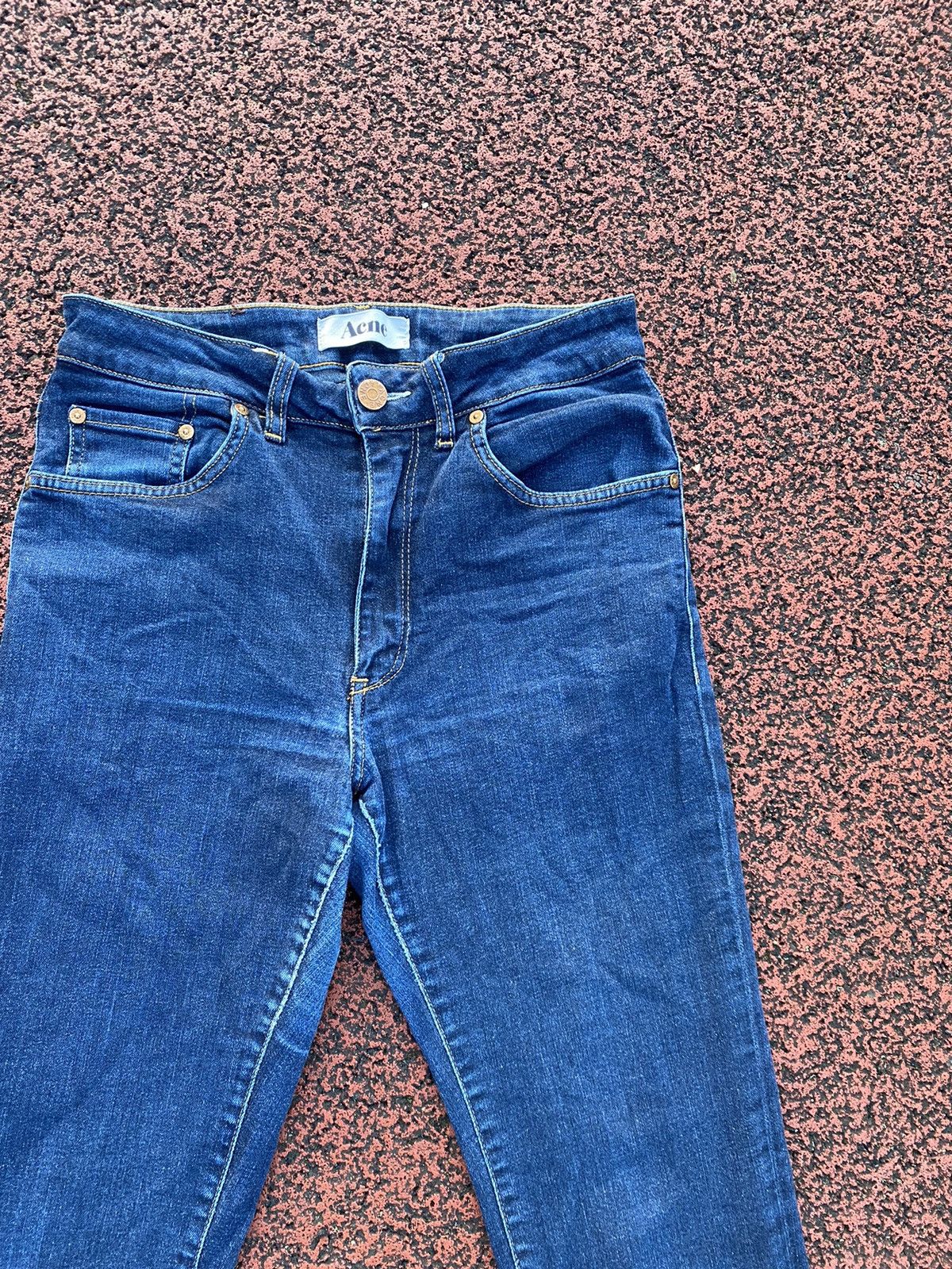 Acne Studios × Jean × Vintage Vintage Jeans Acne Studios Light Blue Size 28" / US 6 / IT 42 - 2 Thumbnail