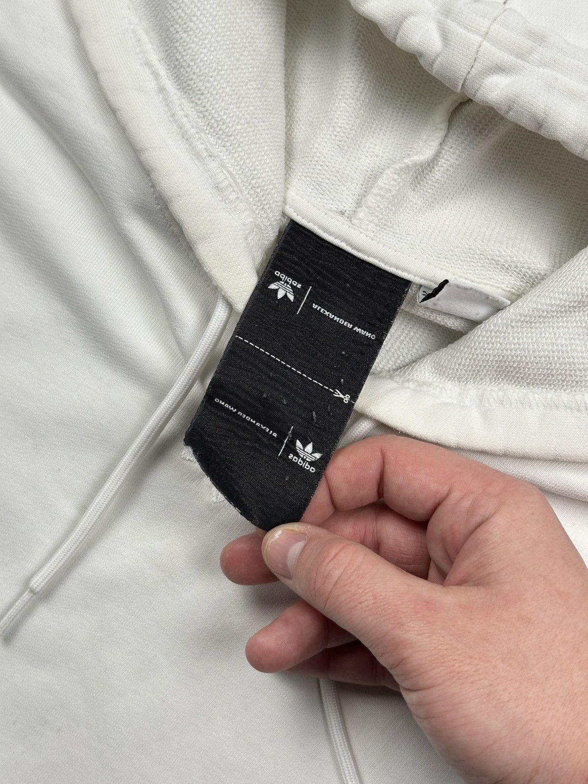 Adidas × Alexander Wang Adidas Alexander Wang Hoodie Trefoil Embroidery Oversized Size US L / EU 52-54 / 3 - 8 Thumbnail
