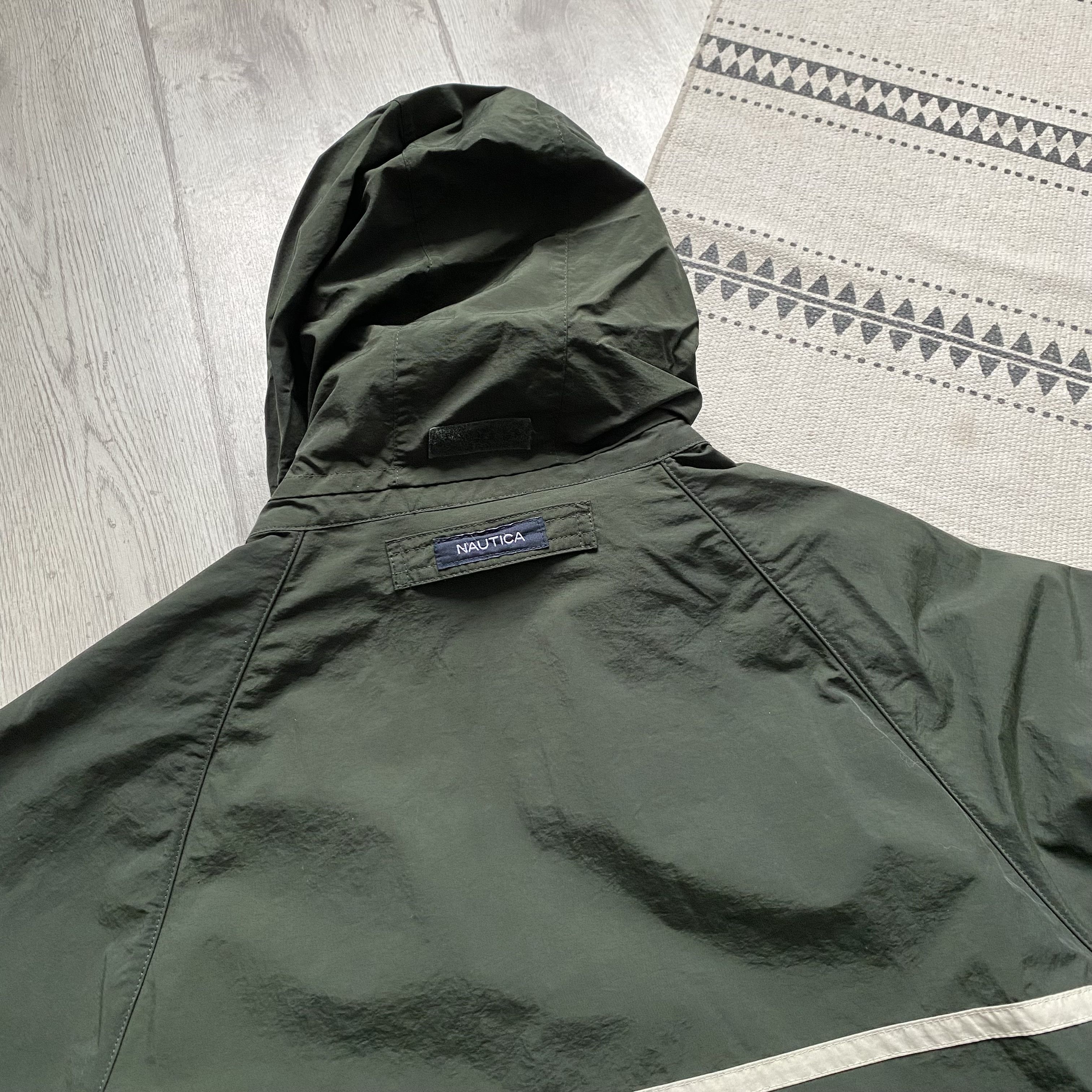 Nautica Vintage Nautica Nylon jacket raincoat outdoor style Size US M / EU 48-50 / 2 - 9 Thumbnail