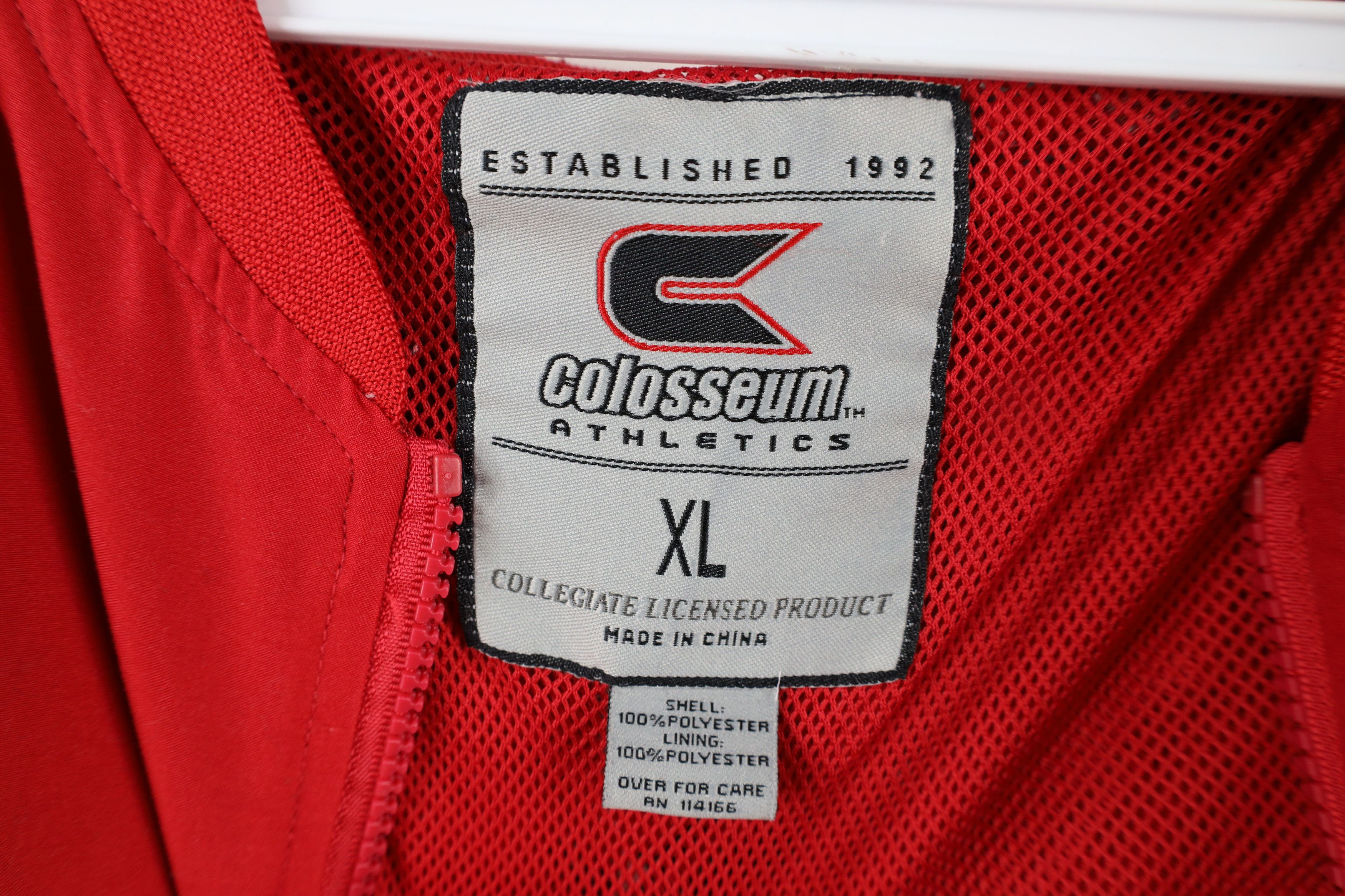 Vintage Vintage State University Short Sleeve Windbreaker Jacket Size US XL / EU 56 / 4 - 10 Thumbnail
