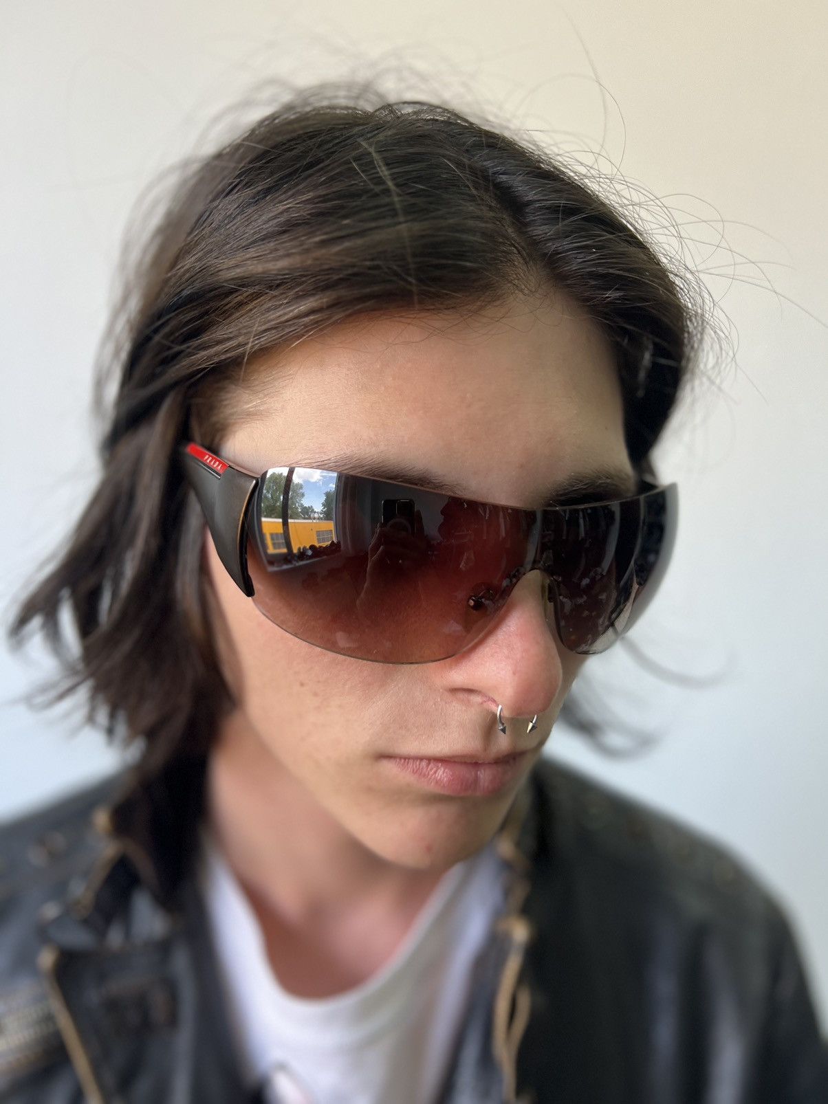 Prada × Vintage Vintage Prada Sport Luna Rossa Rare sunglasses Size ONE SIZE - 3 Thumbnail