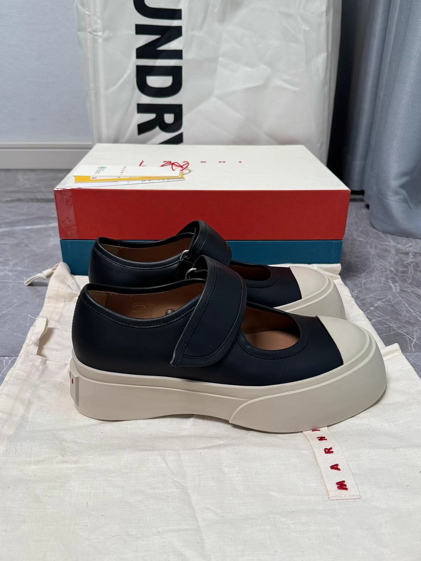 Marni Marni Velcro Strap Big Toe Shoes K6 Size US 8 / IT 38 - 3 Thumbnail