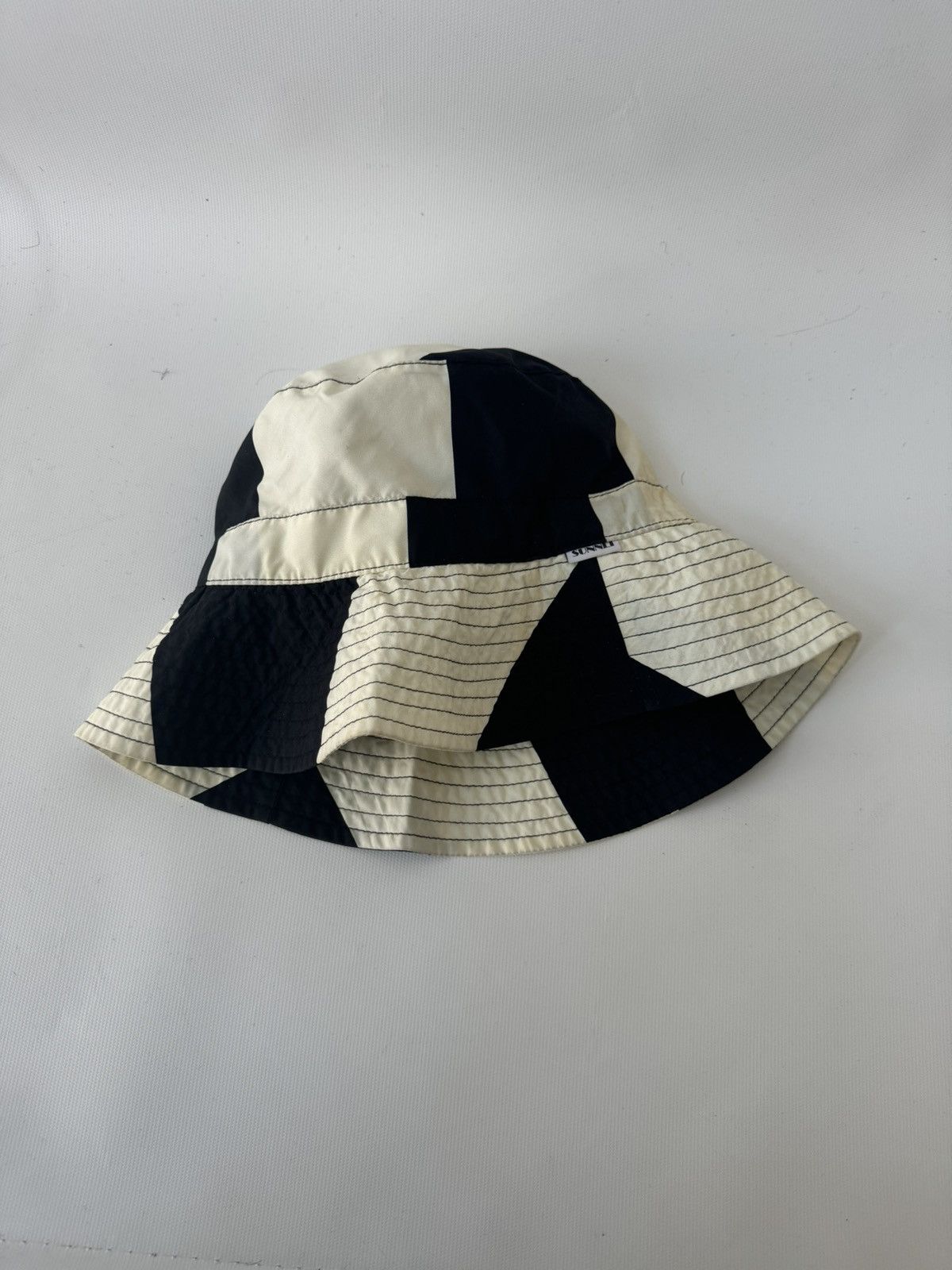 Sunnei Sunnei black and white bucket hat Size ONE SIZE - 1 Thumbnail