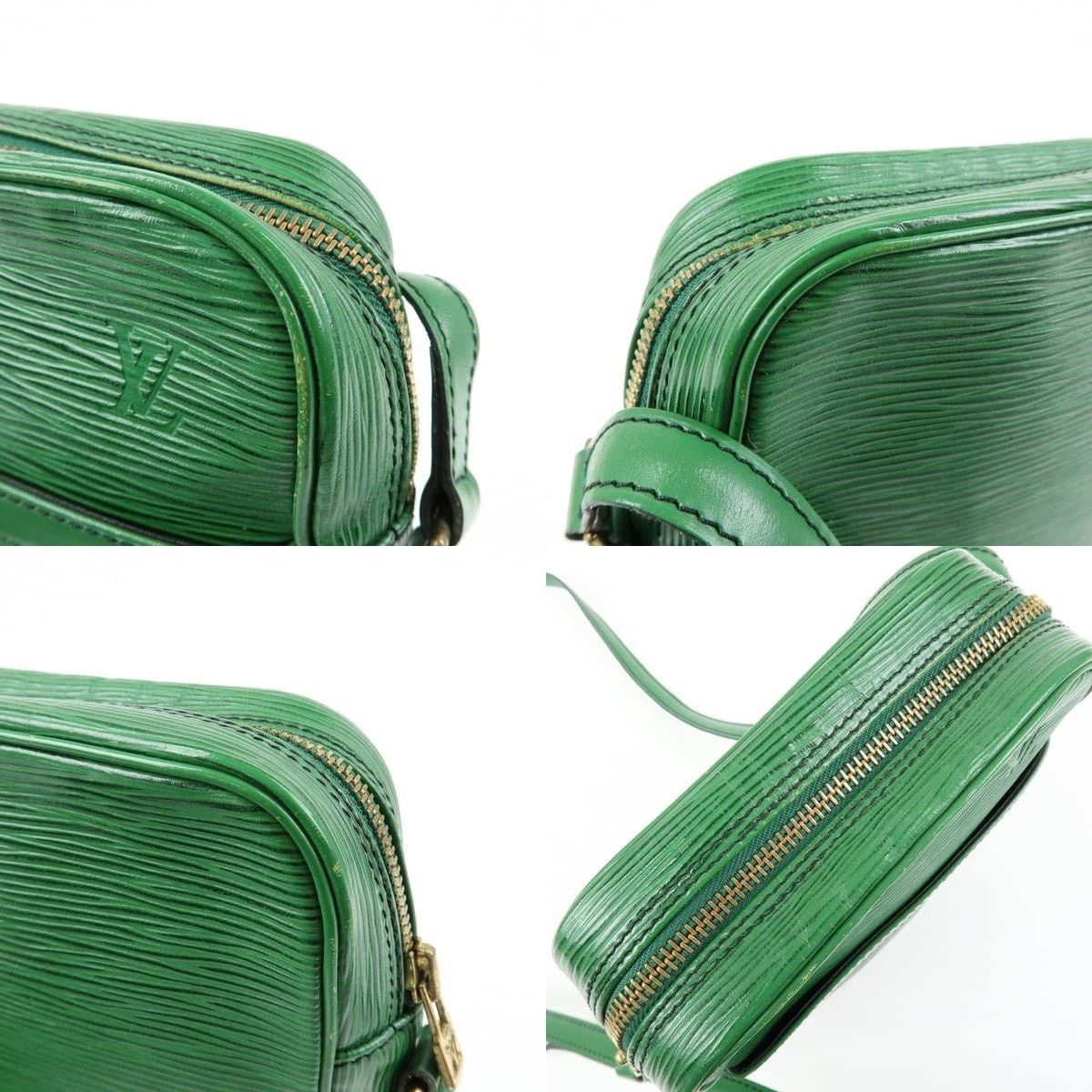 Louis Vuitton Louis Vuitton Epi Danube Crossbody Bag Green Size ONE SIZE - 6 Thumbnail