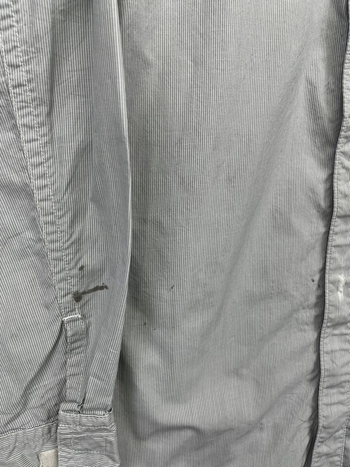 Coca Cola × Flannel Coca Cola Hickory Striped Workwear Shirts Button Up Flannel Size US S / EU 44-46 / 1 - 11 Thumbnail