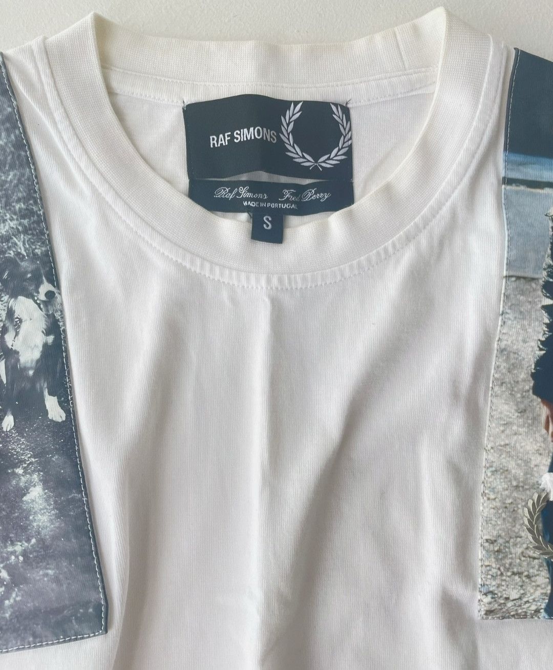 Raf Simons Raf Simons x Fred Perry 2020SS Portrait Patch T