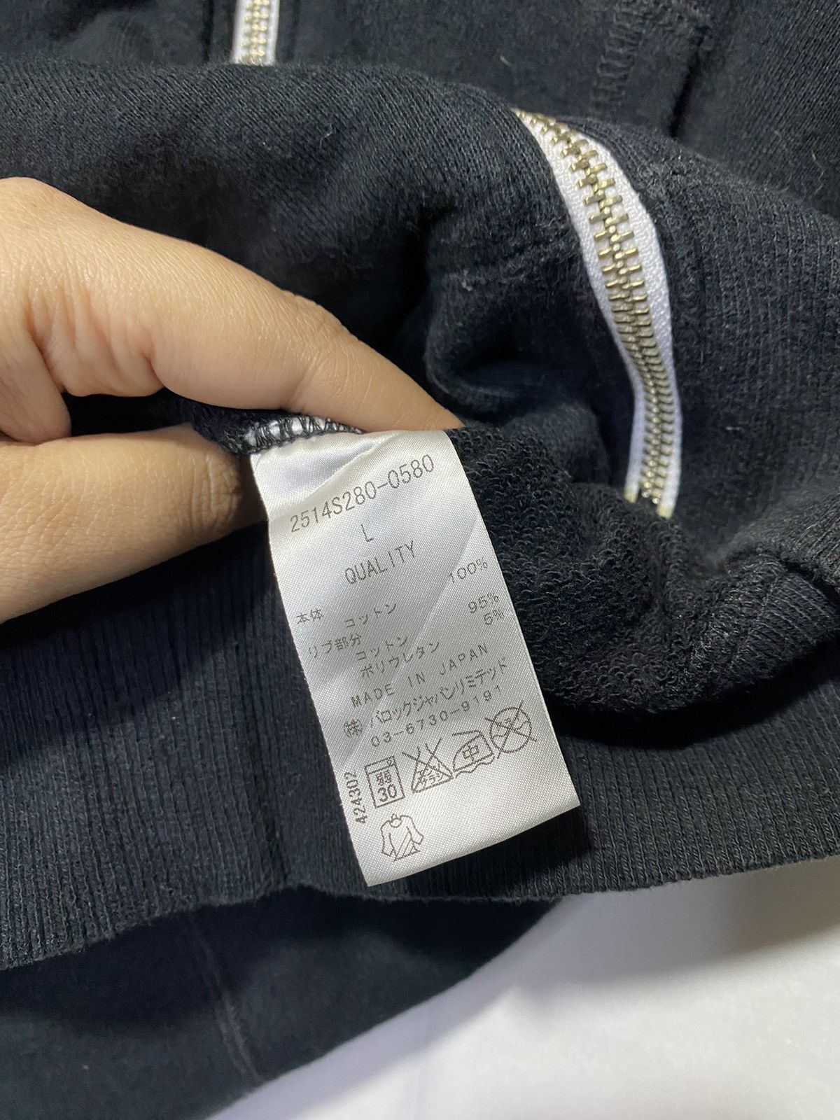 Japanese Brand Stooge & Co virgin mary poem fur hoodie Made In Japan Size US L / EU 52-54 / 3 - 11 Thumbnail