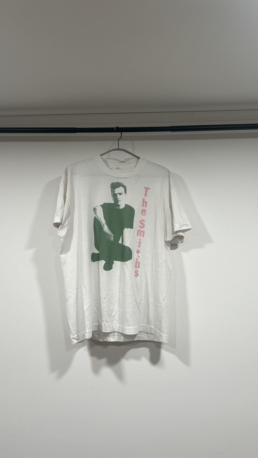 Vintage Vintage 80s The Smiths Rare Band Tee Size US L / EU 52-54 / 3 - 1 Thumbnail