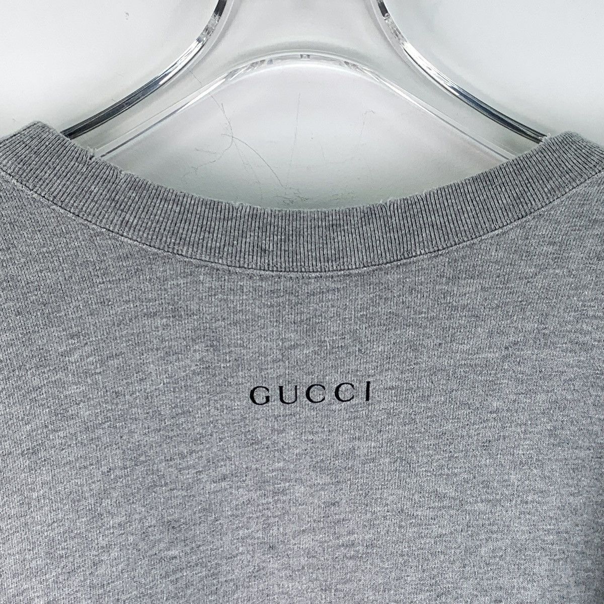 Gucci Gucci x Disney Grey Donald Duck Long Sleeve Sweatshirt K26WX Size US XS / EU 42 / 0 - 6 Thumbnail