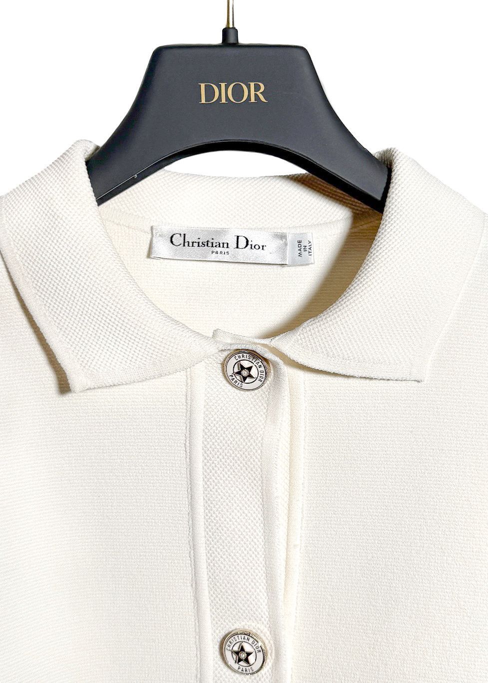 Dior Dior White Technical Mesh Cropped Jacket Size M / US 6-8 / IT 42-44 - 4 Thumbnail
