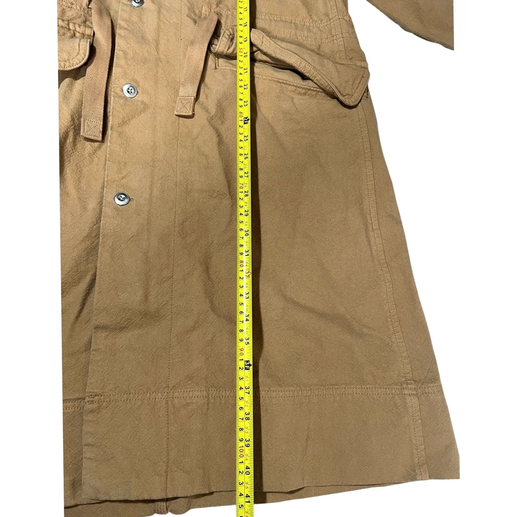 Everlane Everlane Canvas Parka Coat Women Khaki Medium Organic Cotton Parka Coat Women M Tan Size M / US 6-8 / IT 42-44 - 6 Thumbnail
