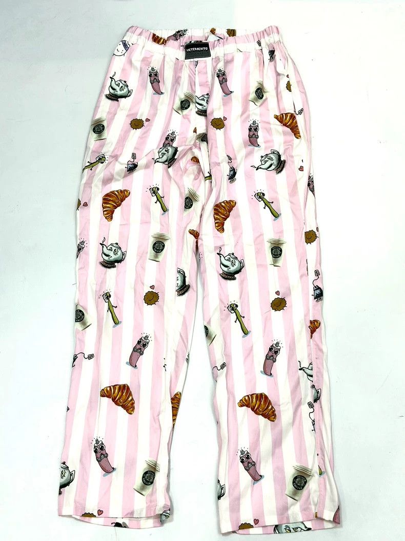 Vetements Vetements SizeS 2019AW Pajama Breakfast Show Pants Pink Size US 30 / EU 46 - 1 Thumbnail