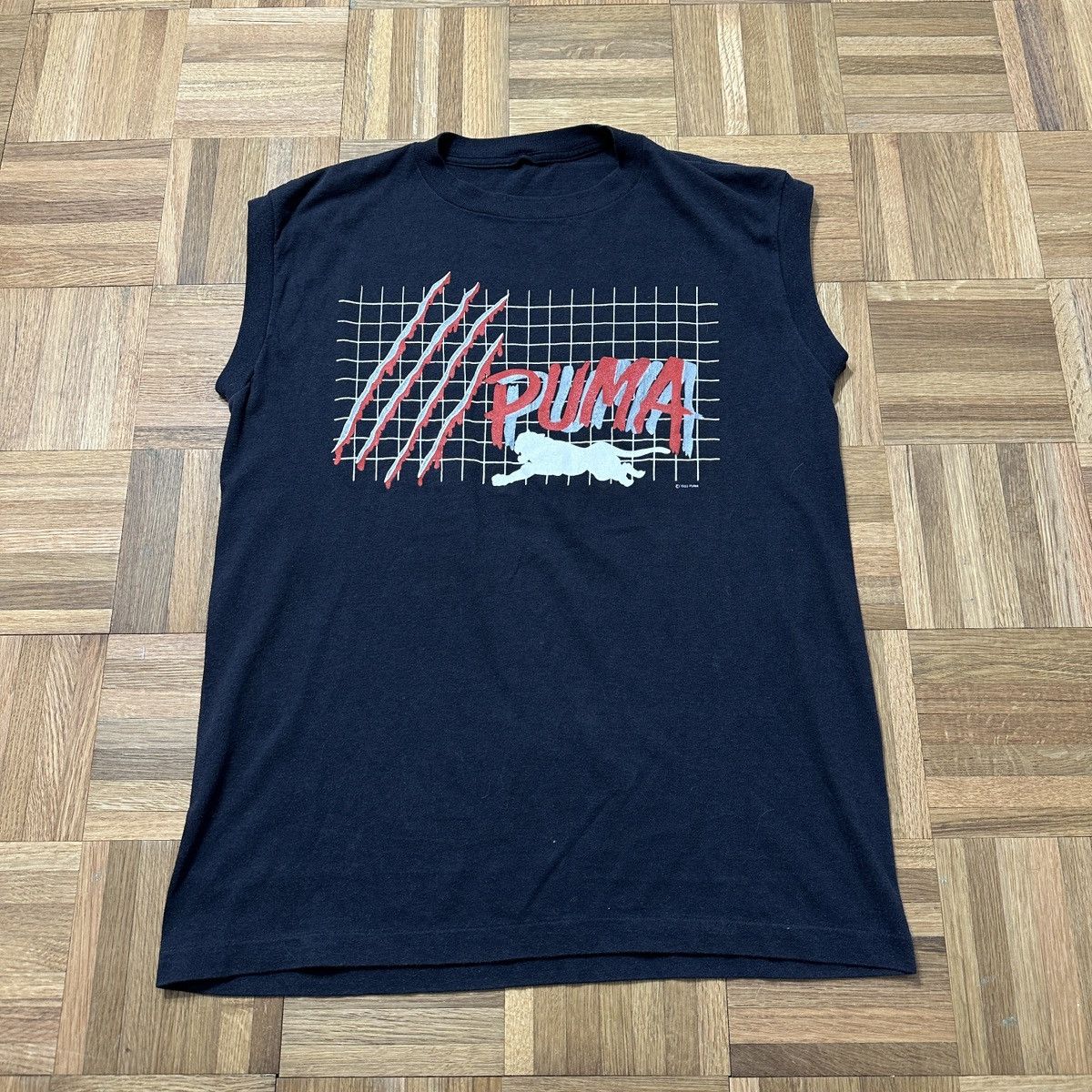 Puma Vintage Puma sleeveless shirt Size US L / EU 52-54 / 3 - 1 Thumbnail