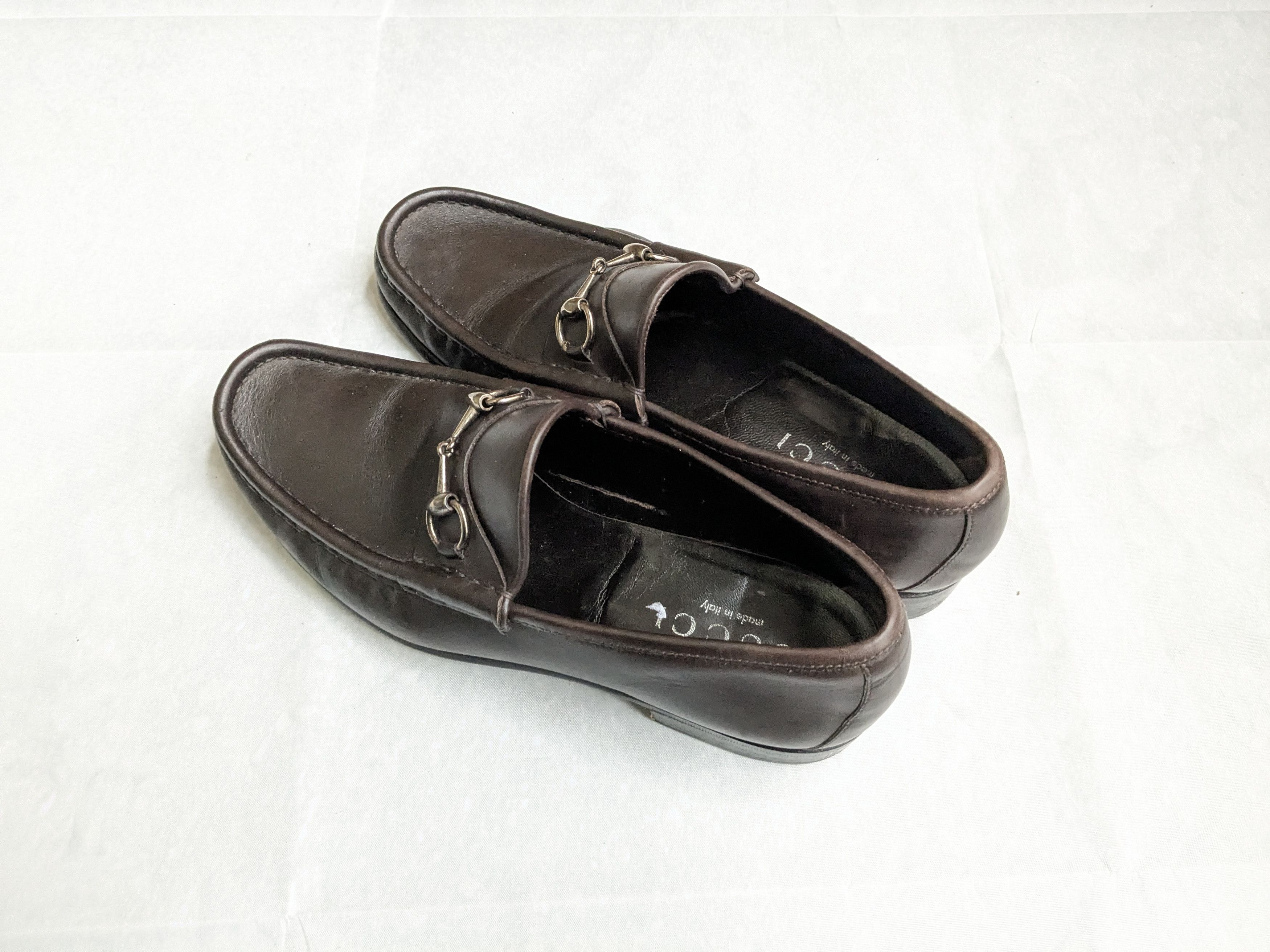 Gucci Gucci Horsebit Loafers Brown 11.5 D Leather Size US 11.5 / EU 44-45 - 13 Thumbnail