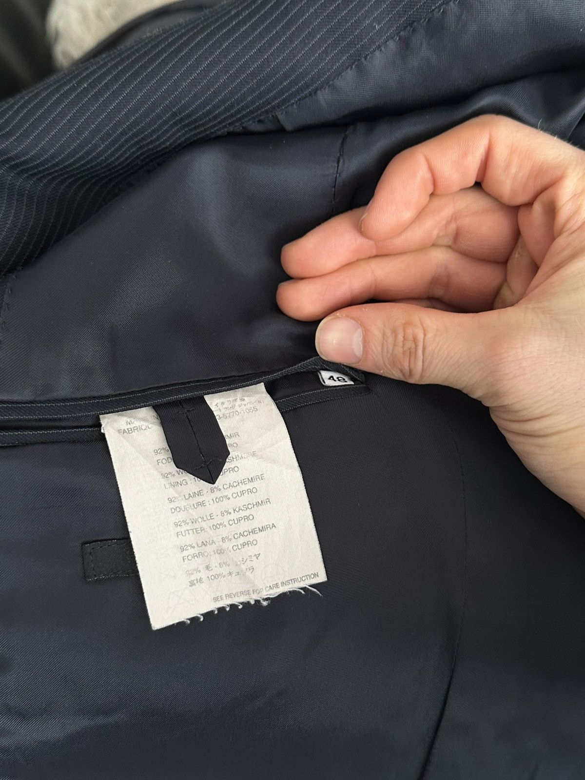 Helmut Lang Rare Archive Helmut Lang Pinstriped Suit (48/M) Size 38R - 24 Thumbnail