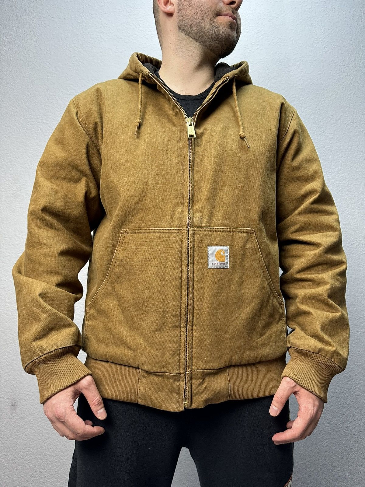 Carhartt Vintage Carhartt Active Brown Jacket 3M Insulated Kanye West Size US XL / EU 56 / 4 - 11 Thumbnail
