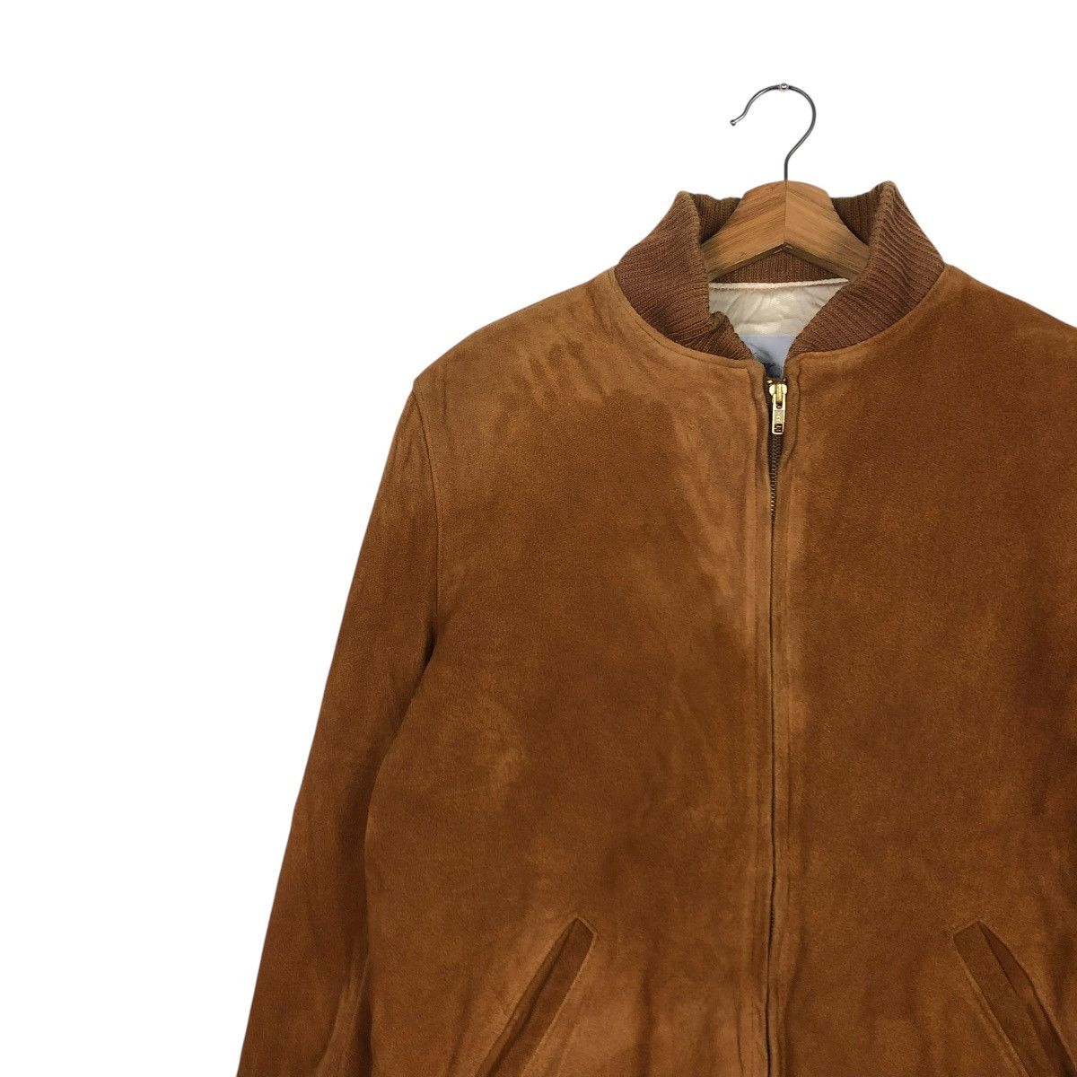 Vintage 🔥VINTAGE GENUINE LEATHER BOMBER JACKET WINNY ROASTER NY Size US M / EU 48-50 / 2 - 9 Thumbnail