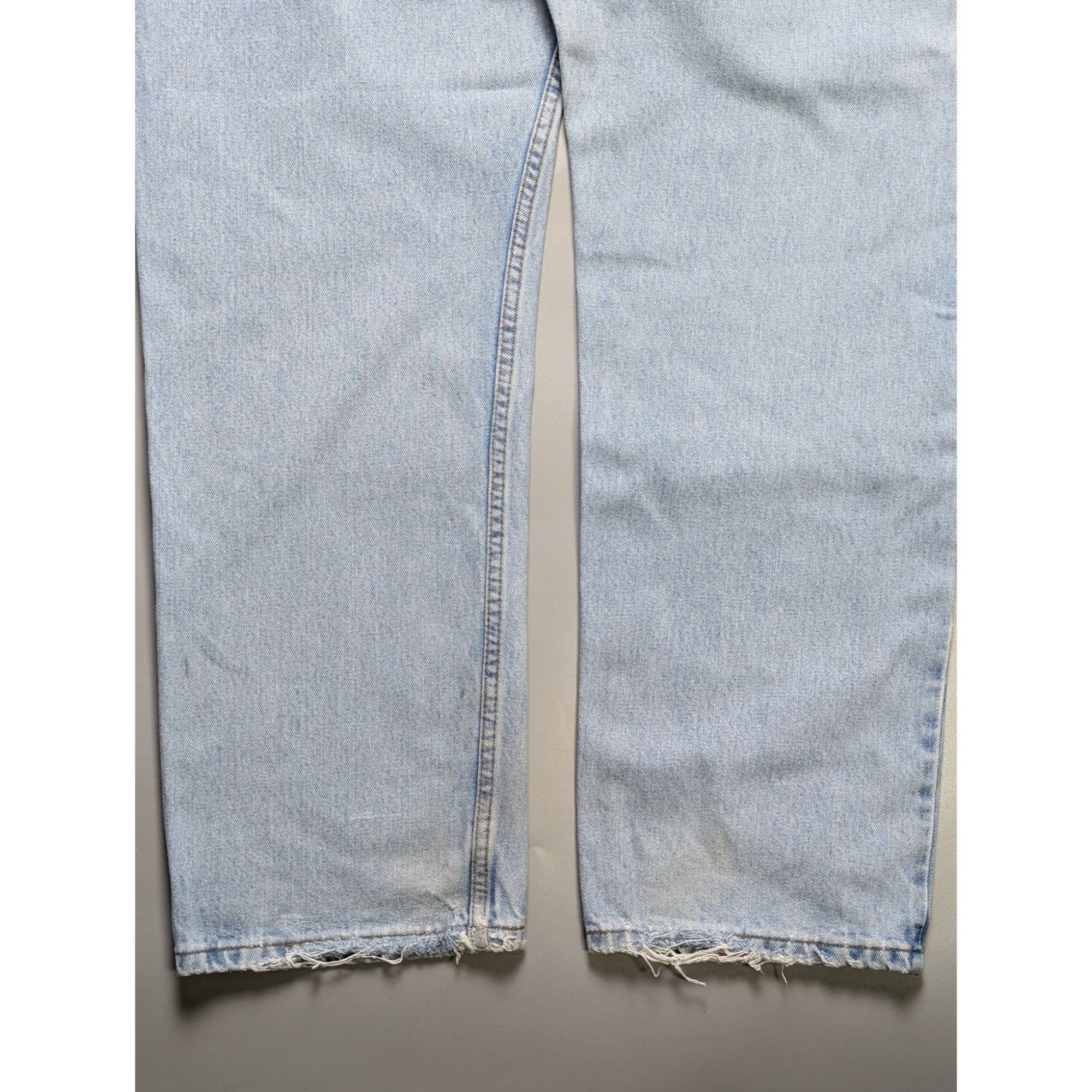 Levi's Levi's 505 Made in USA Light Wash Denim Jeans Pants (Y1091) Size US 40 / EU 56 - 12 Thumbnail