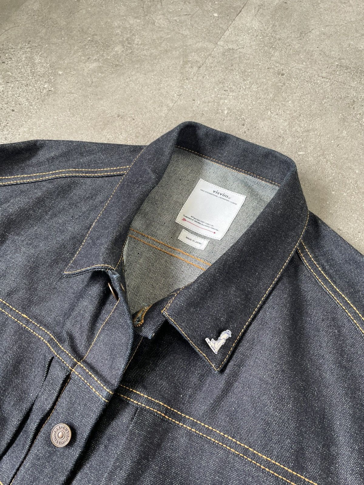 Visvim Visvim SS22 101XX Unwashed dry Denim JKT Size US L / EU 52-54 / 3 - 2 Thumbnail