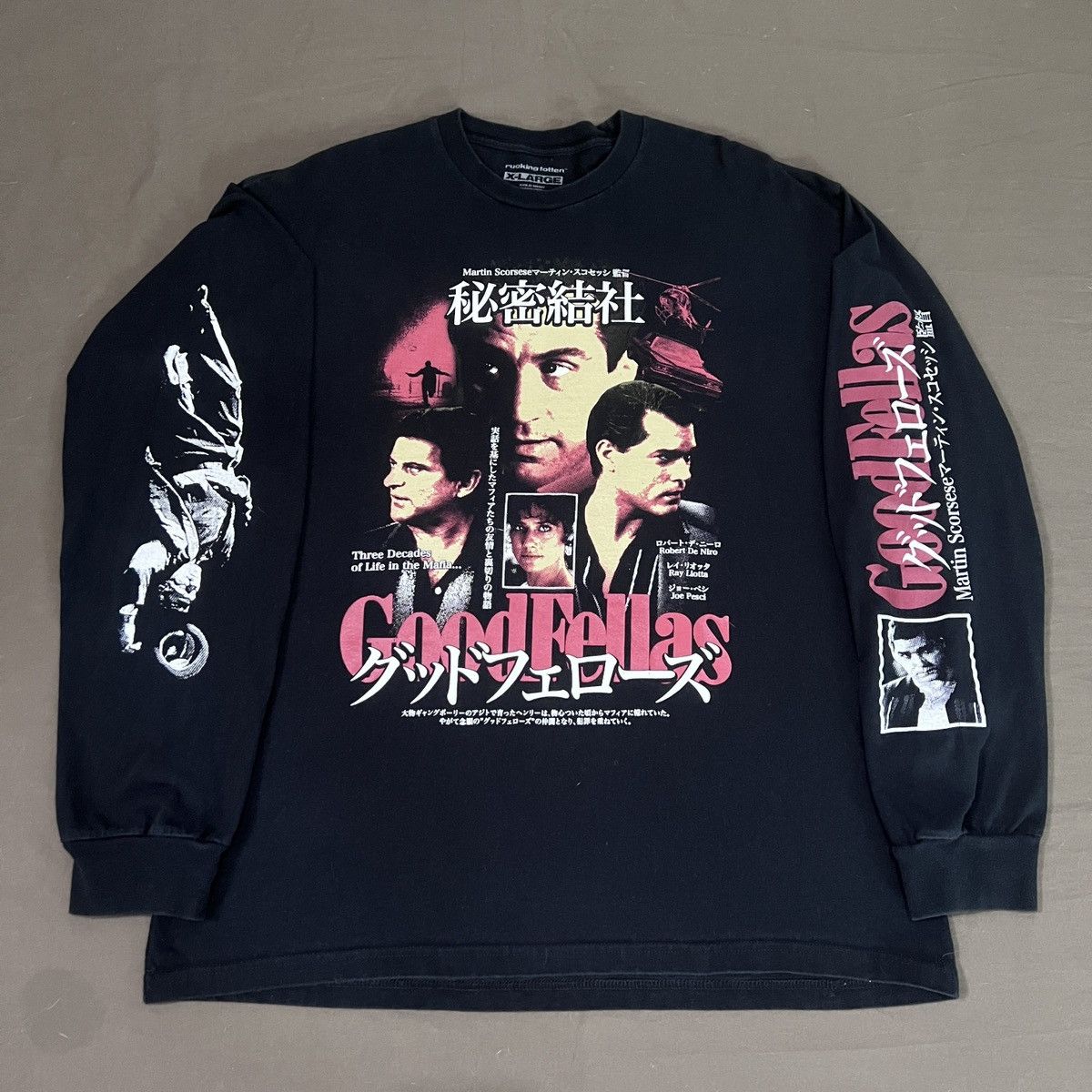 Rap Tees GoodFellas Gangster Movie Promo Tee Shirt XL gun Size US XL / EU 56 / 4 - 5 Thumbnail