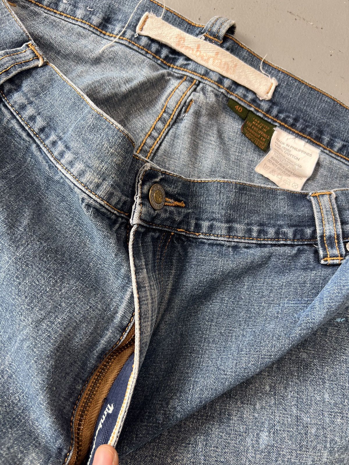 JNCO × Timberland × Vintage Rare vintage timberland Y2K denim short Size US 40 / EU 56 - 9 Thumbnail