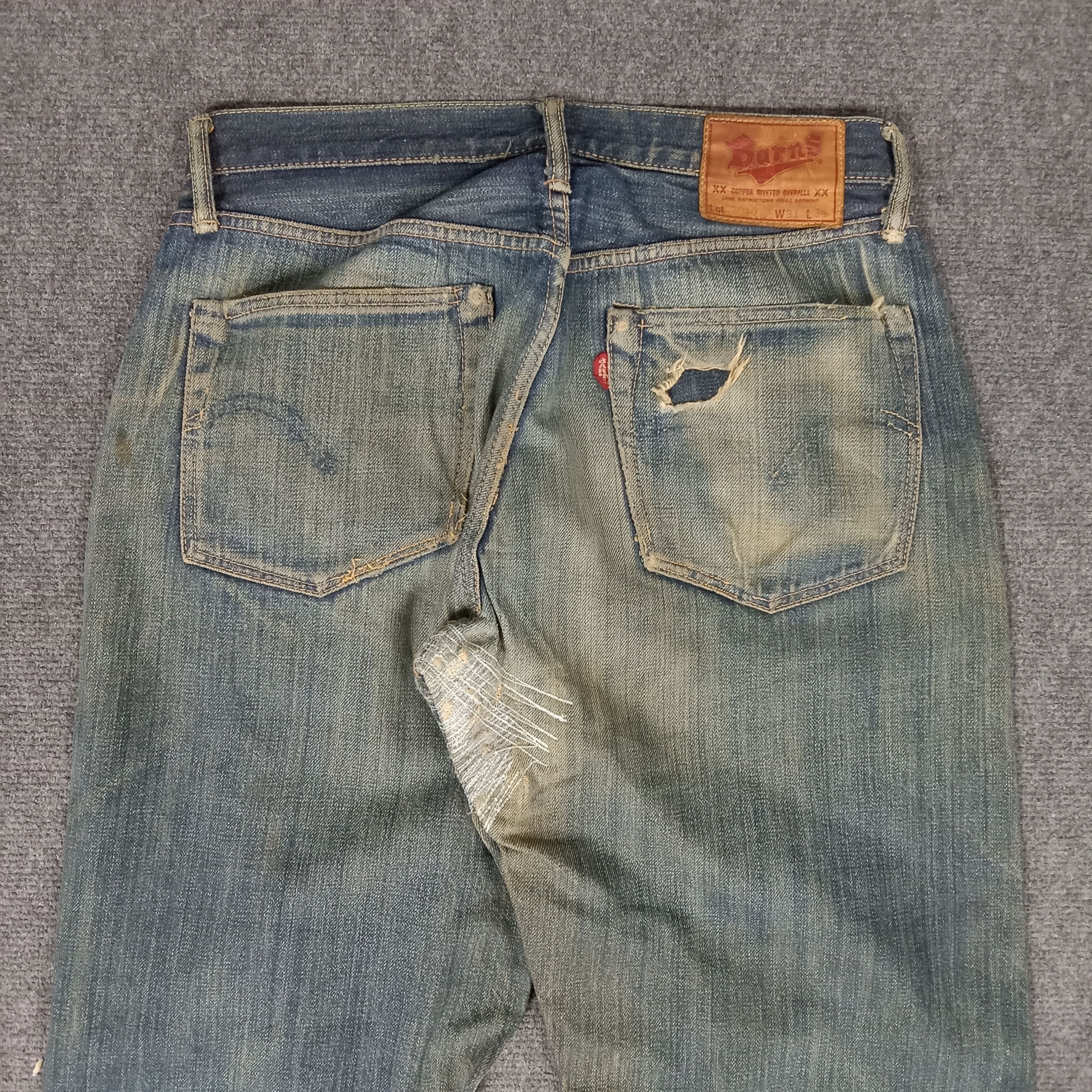 Japanese Brand × Vintage Barns Japanese Style Selvedge Denim Jeans Size US 28 / EU 44 - 2 Thumbnail
