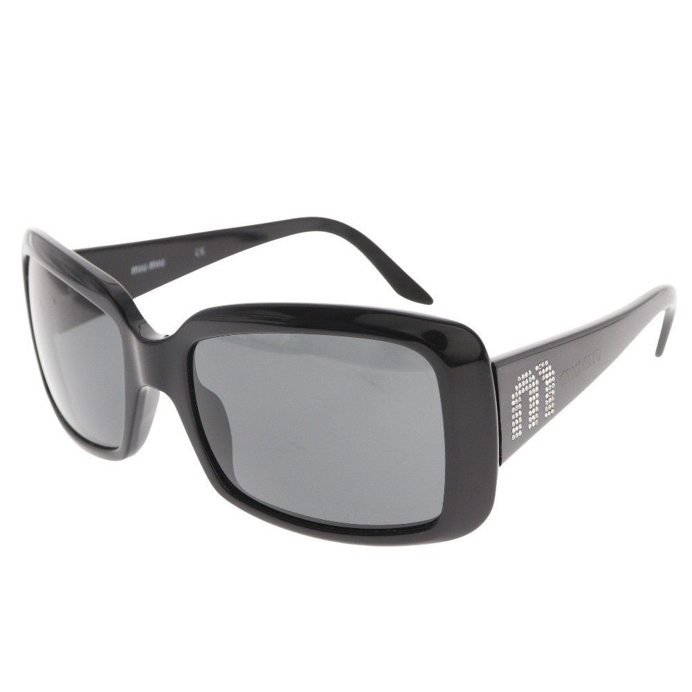 Miu Miu Miu Miu SMU 10G sunglasses Plastic with Rhinestone Size ONE SIZE - 1 Thumbnail