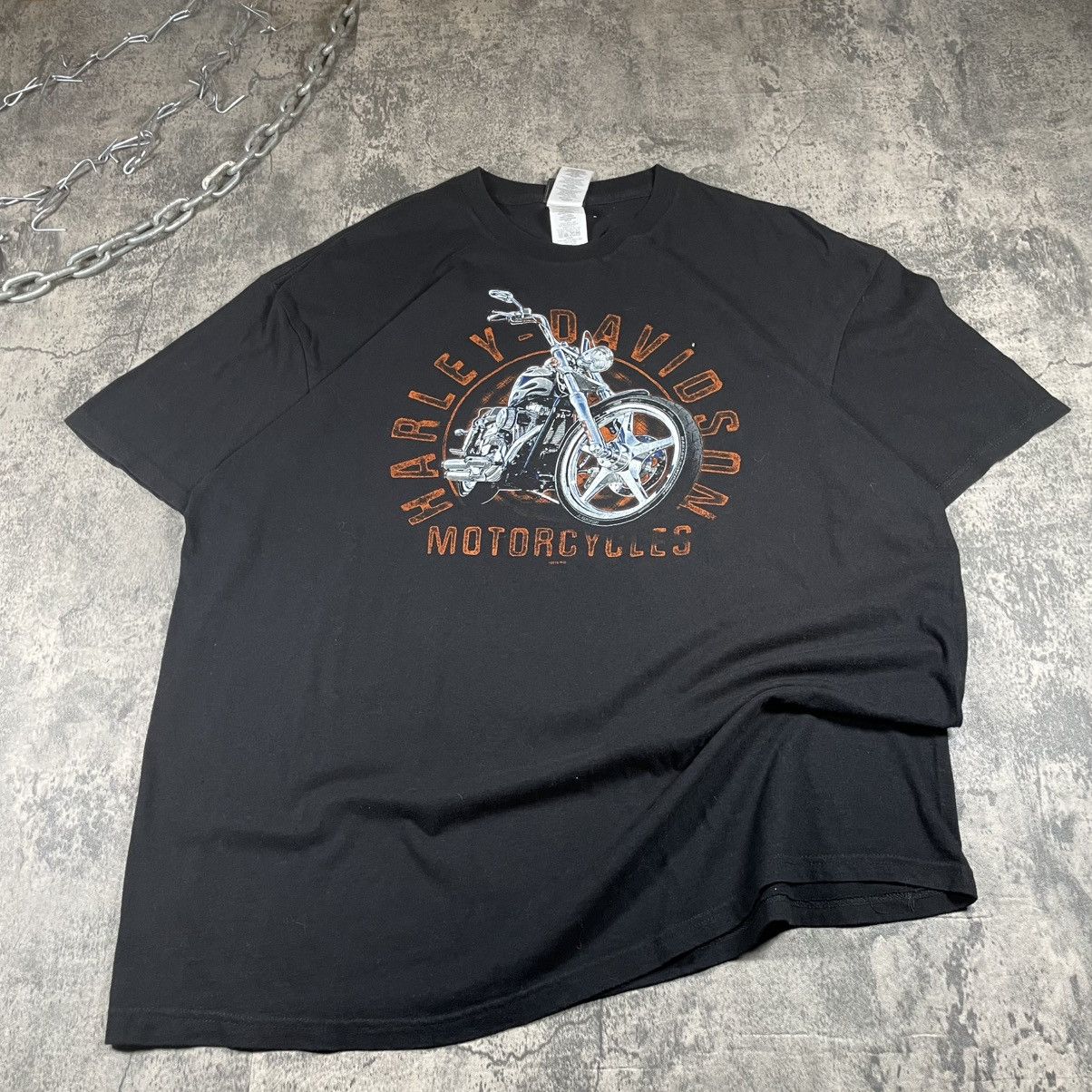 Vintage Harley Davidson Big Graphic Chopper Tshirt Size US XXL / EU 58 / 5 - 1 Thumbnail