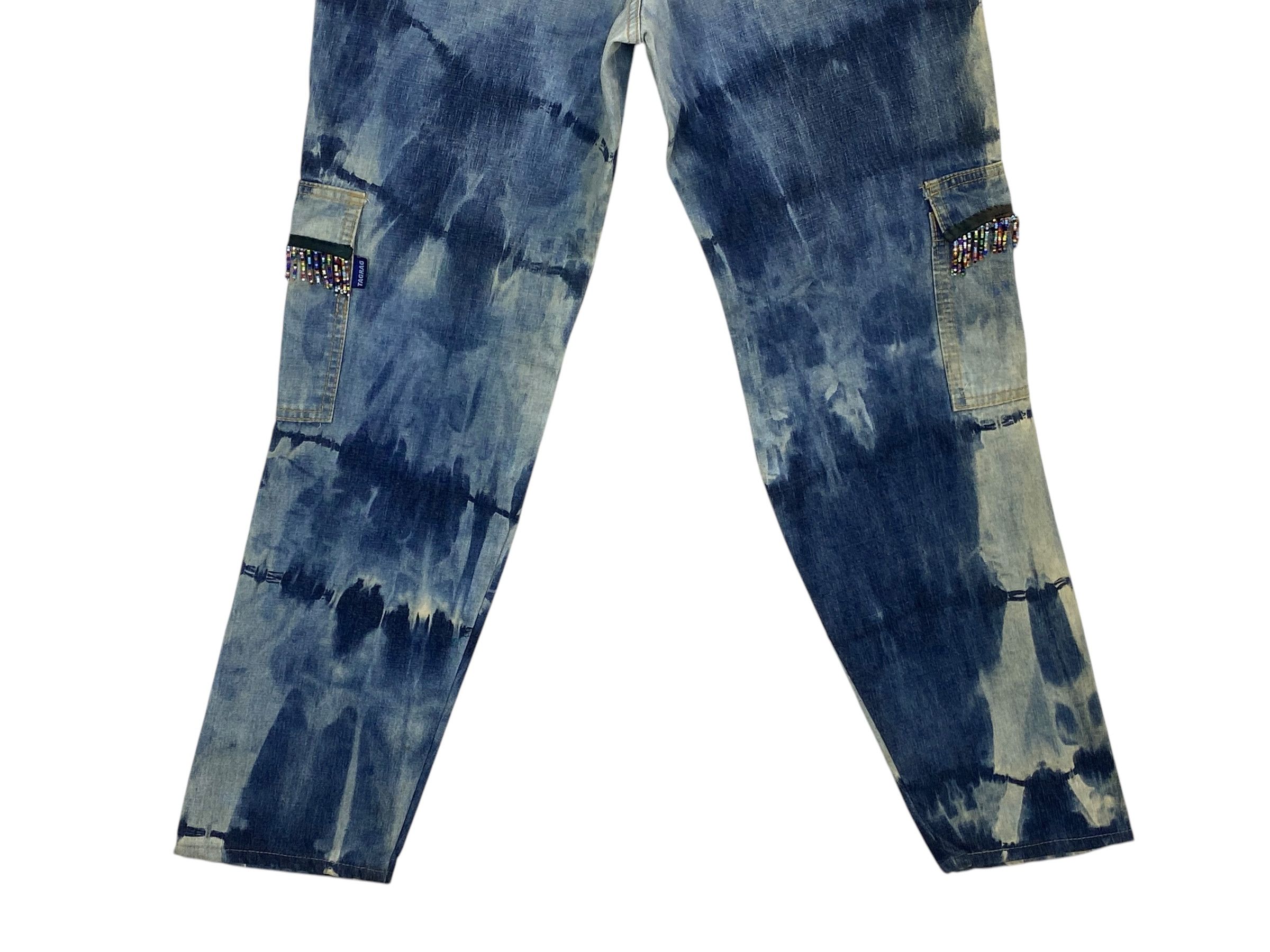 Japanese Brand Vintage Tagrag Savannah Cup 2001 Jeans Made in USA Size US 28 / EU 44 - 6 Thumbnail