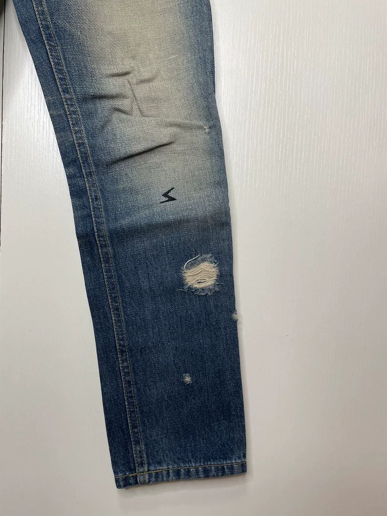 Undercover undercover size m But Beautiful White Lace Jeans 2502-Nexta Size 24" / US 00 / IT 34 - 5 Thumbnail