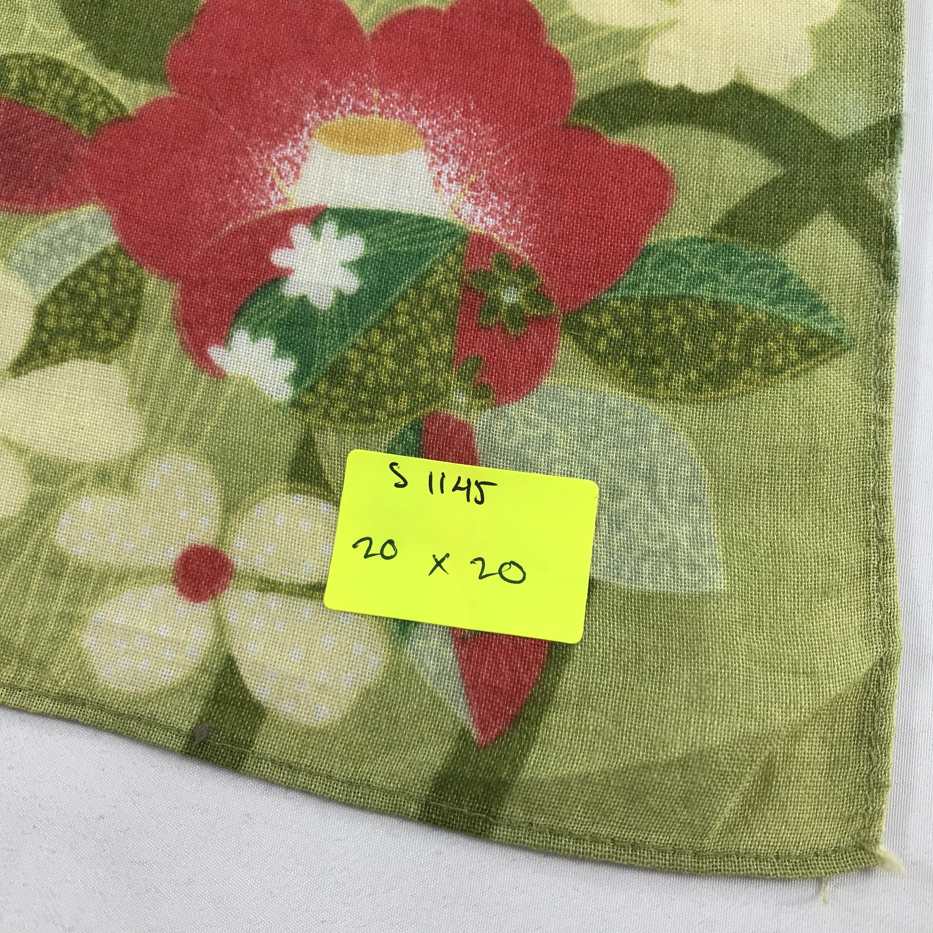 Japanese Brand × Vintage Vintage Bandana / Handkerchief / Neckerchief - S1145 Size ONE SIZE - 5 Thumbnail