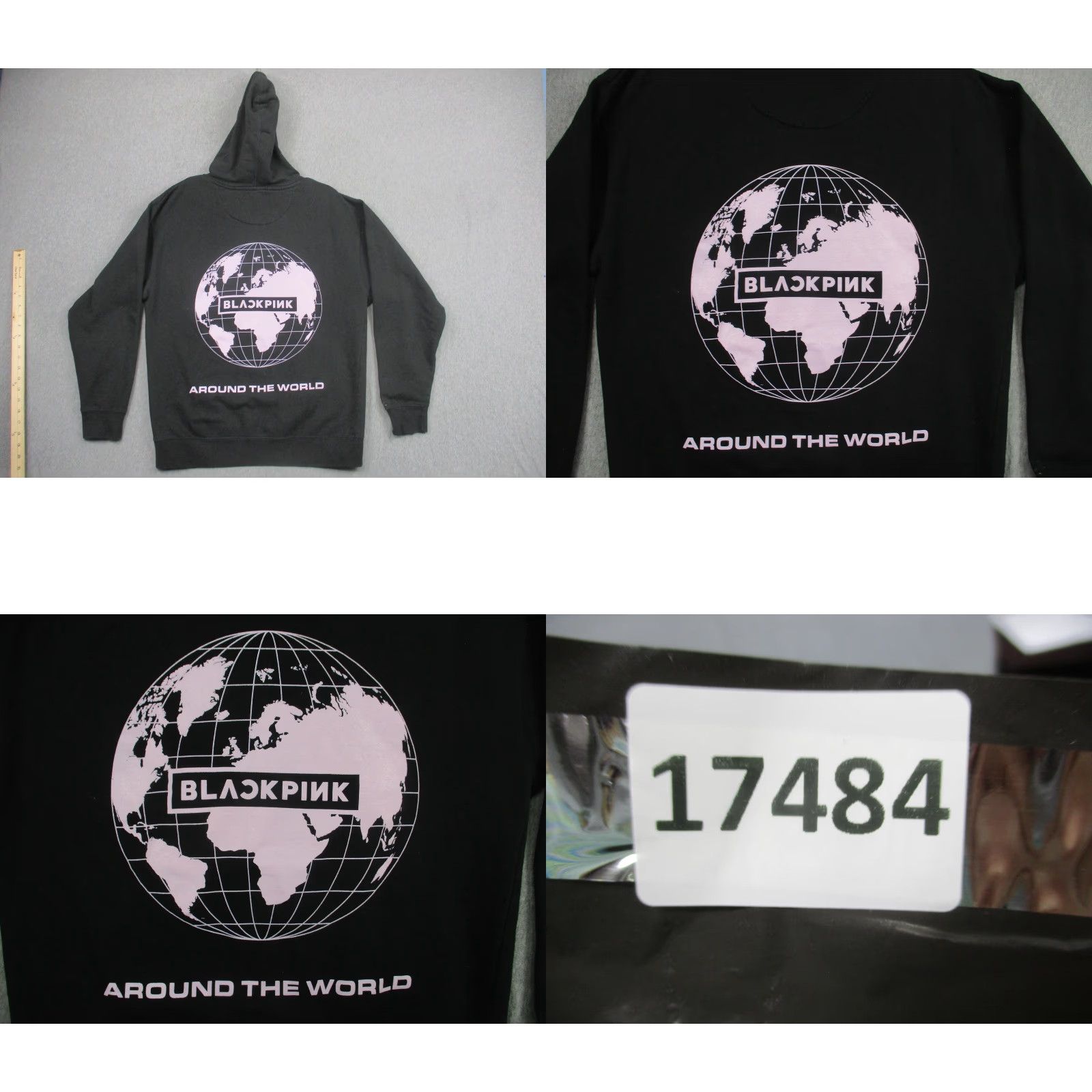 Vintage **BLACKPINK THE SHOW Hoodie Sweatshirt Large Black** User: **THE SHOW BLACKPINK Hoodie Sweatshirt Large Black** Size US L / EU 52-54 / 3 - 8 Thumbnail