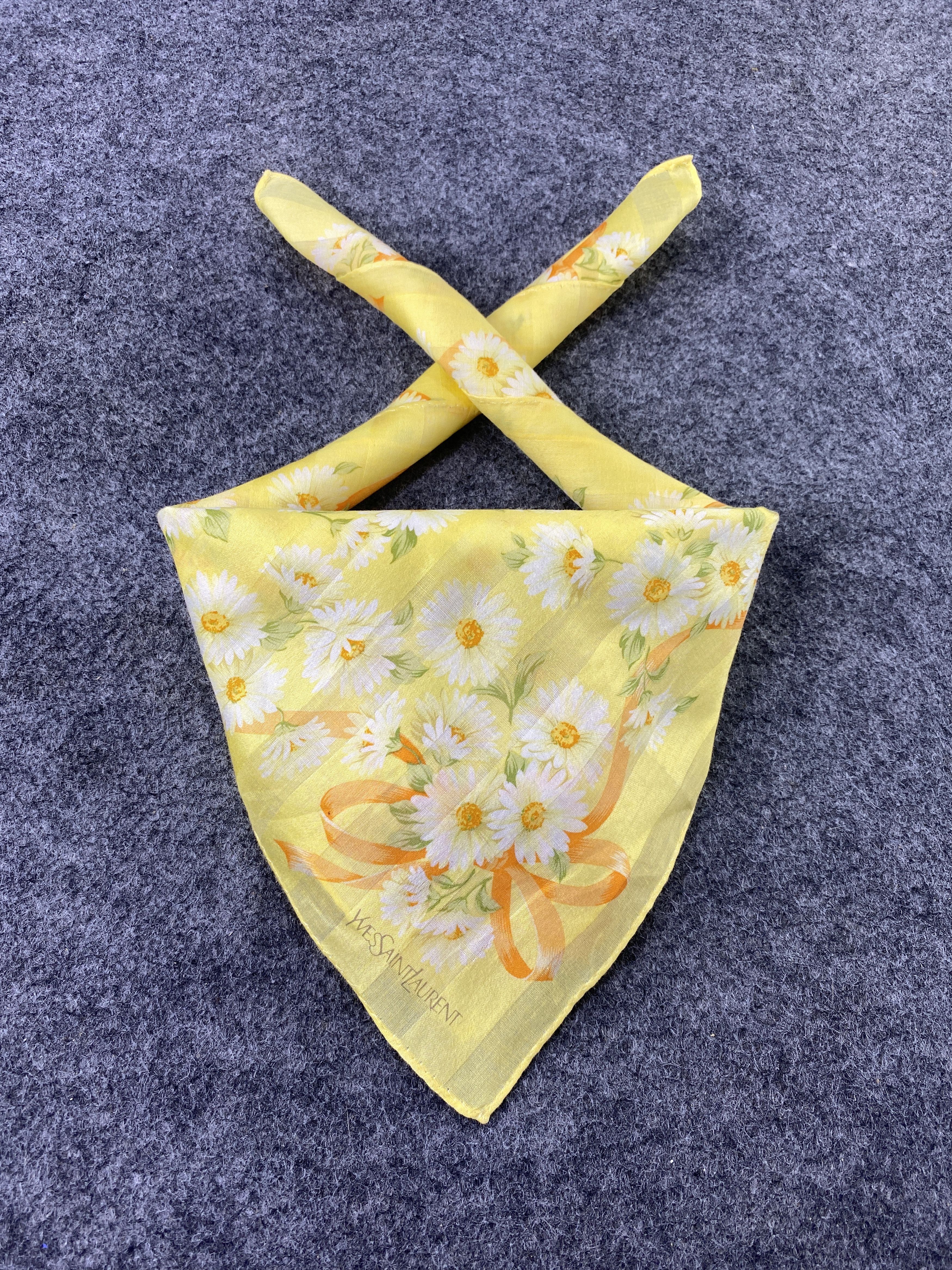 Yves Saint Laurent Yves Saint Laurent Handkerchief / Bandana / Neckerchief-B363 Size ONE SIZE - 2 Thumbnail
