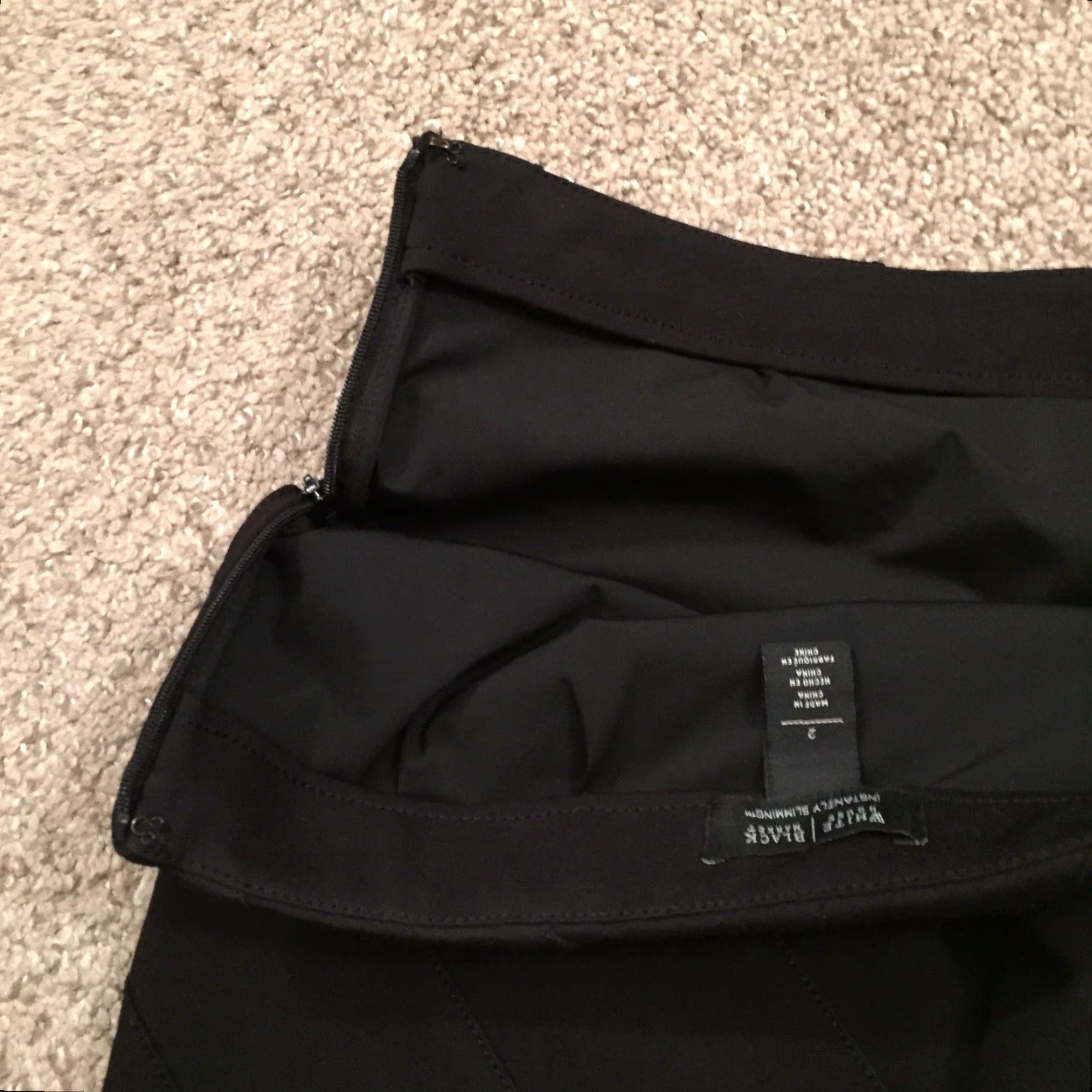 White House Black Market White House Black Market Skirt Women Knee Length Size 2 Lined Black Pencil Straight Vintage? No. (But must not include N/A). Size 26" / US 2 / IT 38 - 7 Thumbnail